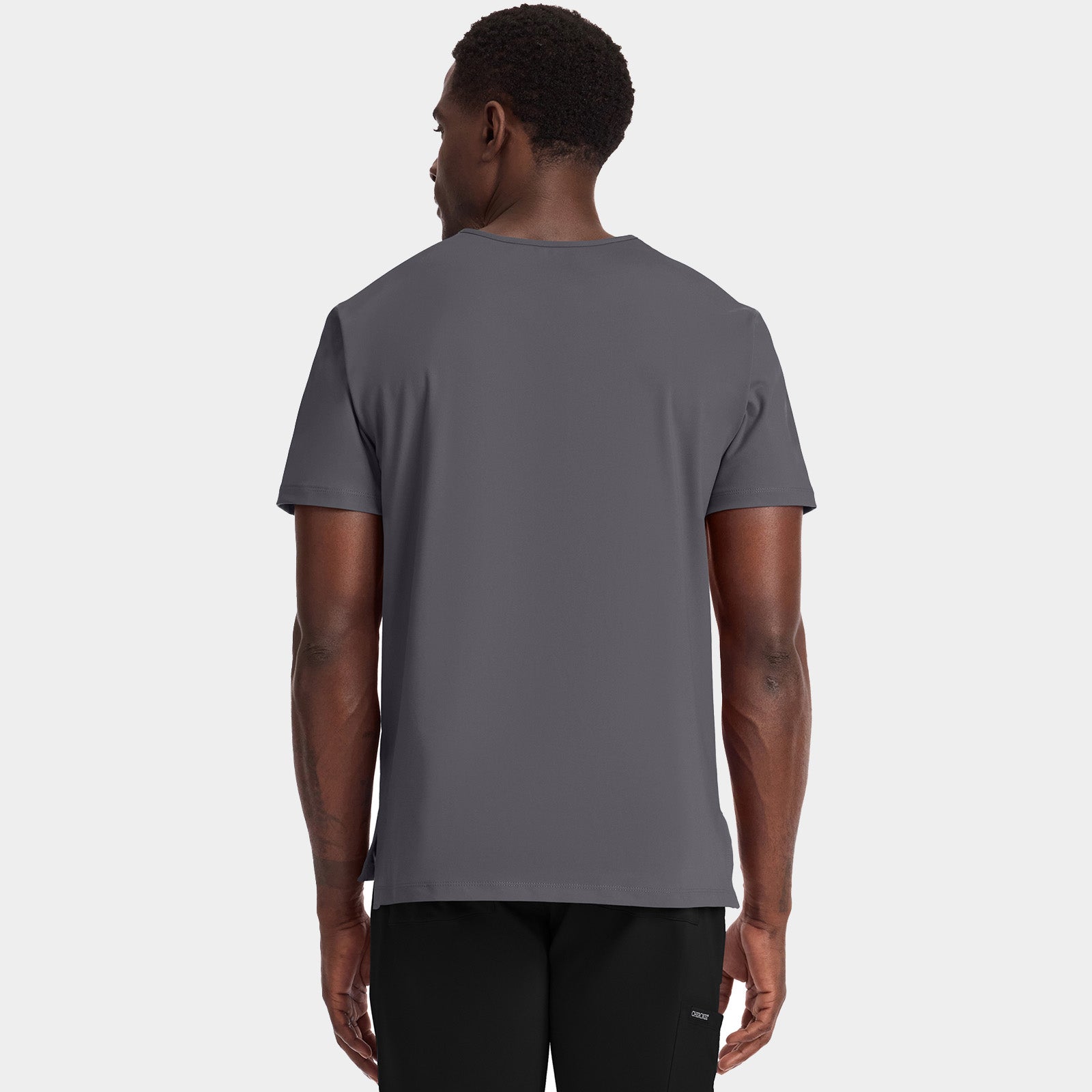 Men’s Tuck-In Chest Pocket V-Neck Scrub Top | CK834