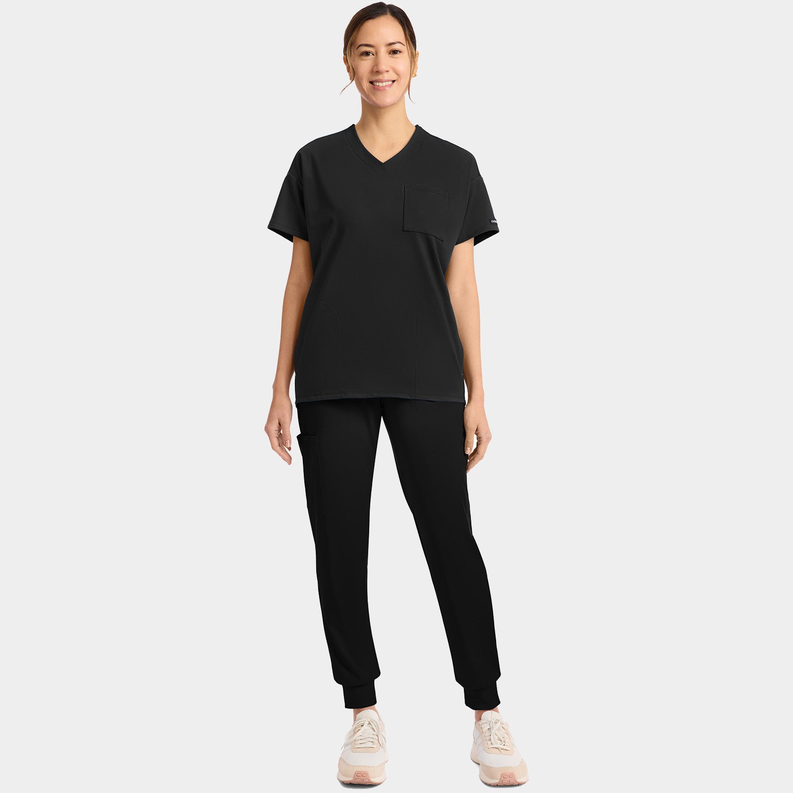 Women’s V-Neck Tunic Scrub Top | CK863