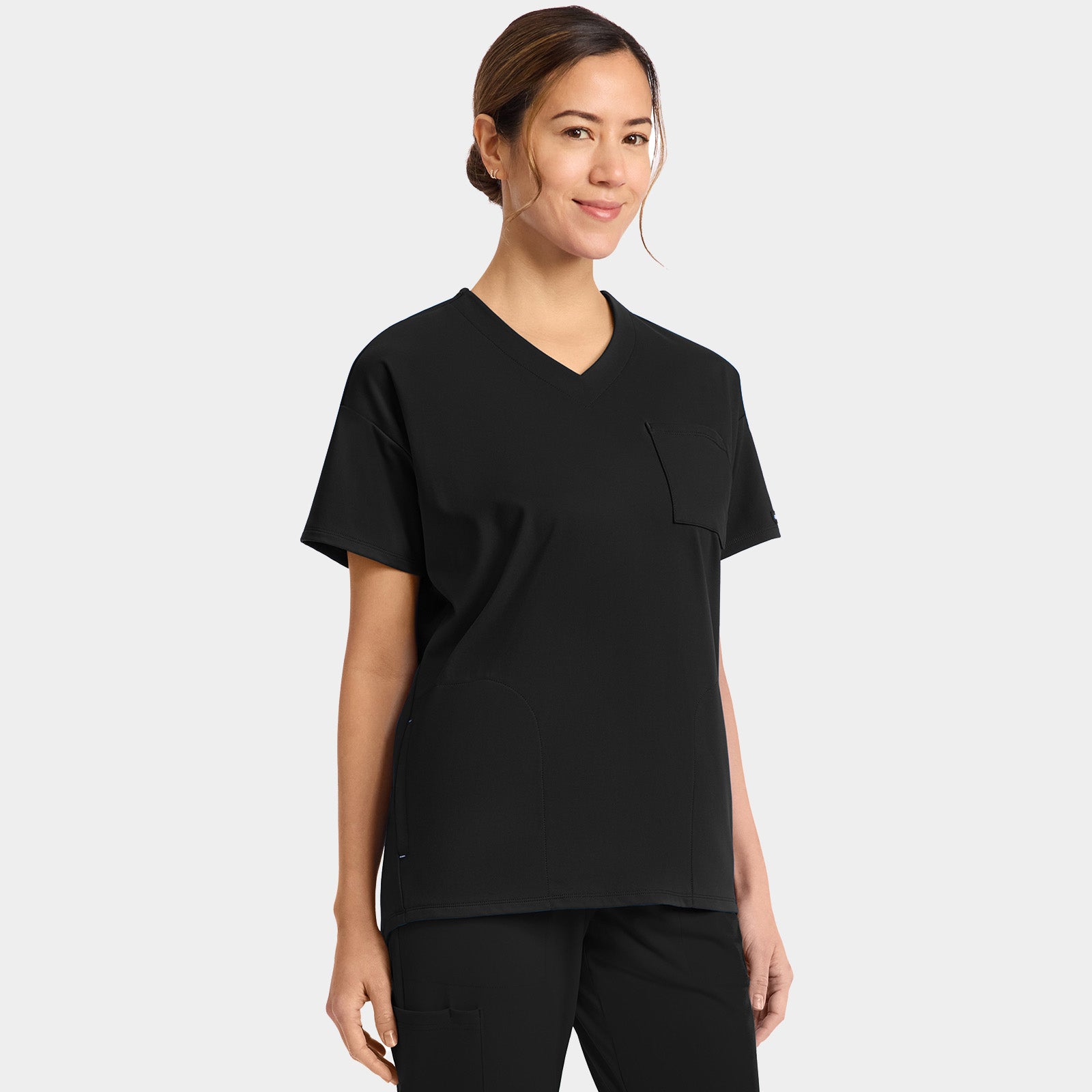 Women’s V-Neck Tunic Scrub Top | CK863