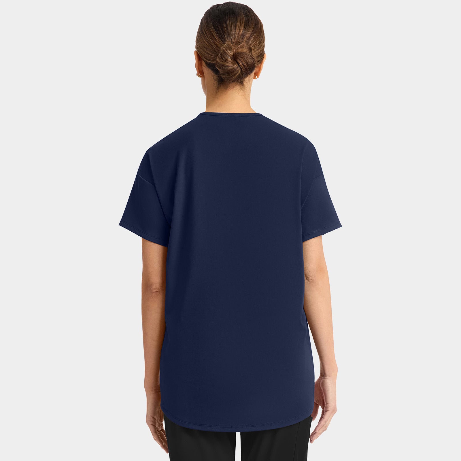 Women’s V-Neck Tunic Scrub Top | CK863