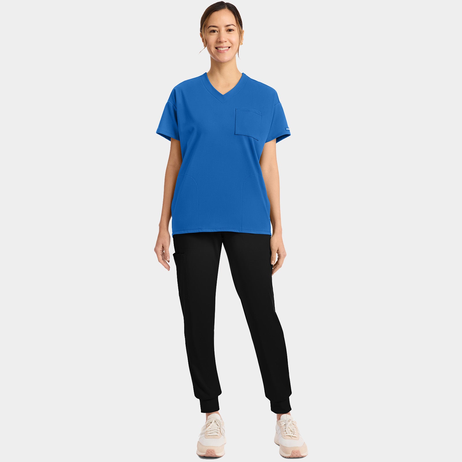 Women’s V-Neck Tunic Scrub Top | CK863