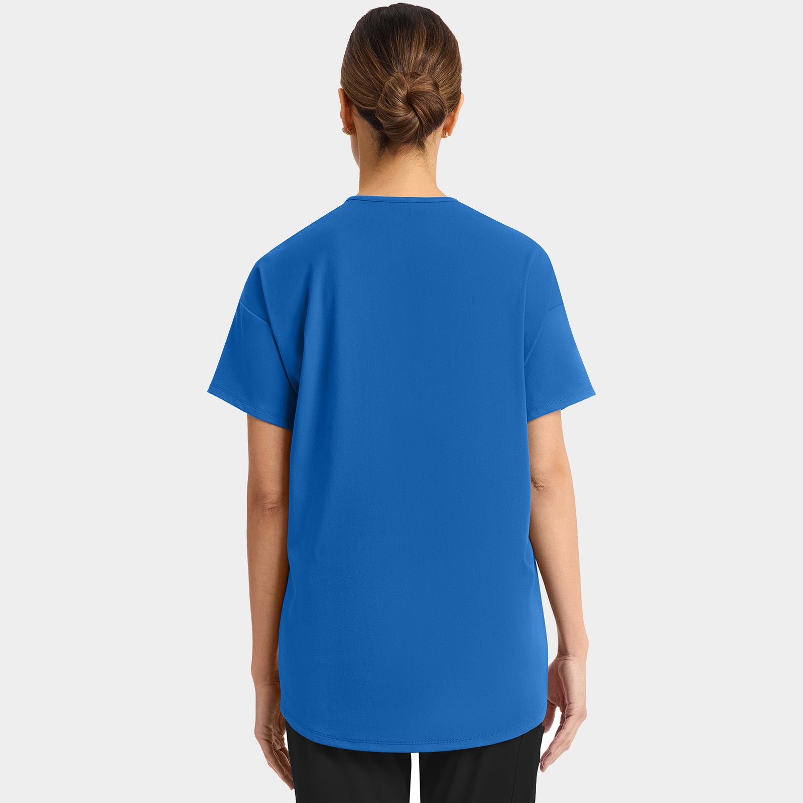 Women’s V-Neck Tunic Scrub Top | CK863