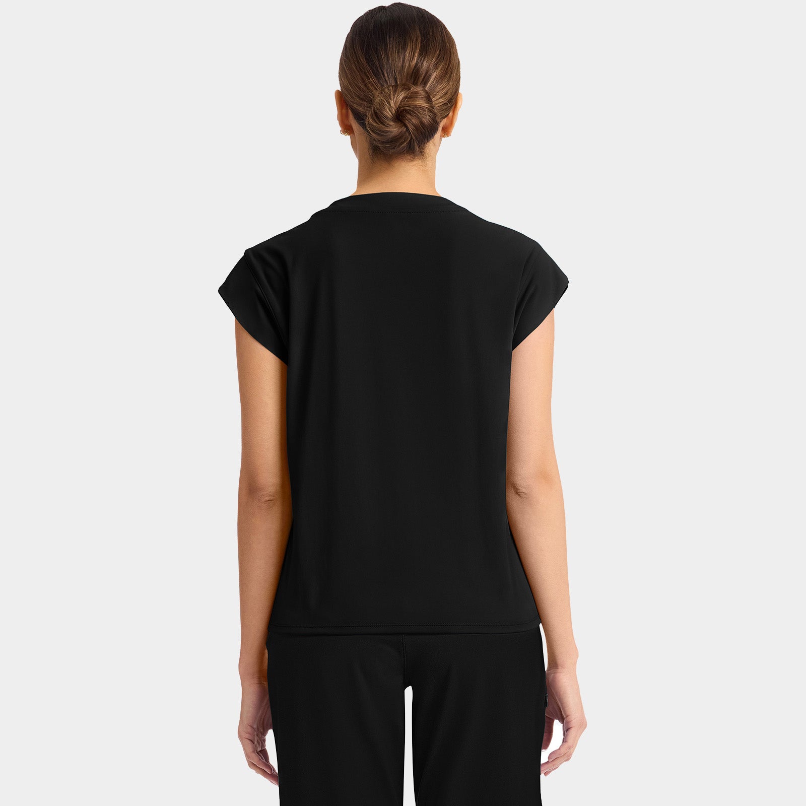 Women’s Tuck-In Crew Neck Scrub Top | CK936