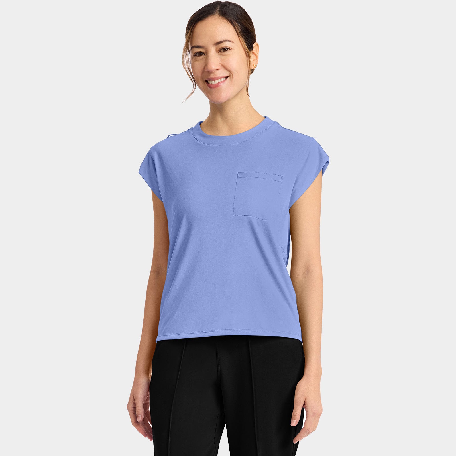 Women’s Tuck-In Crew Neck Scrub Top | CK936
