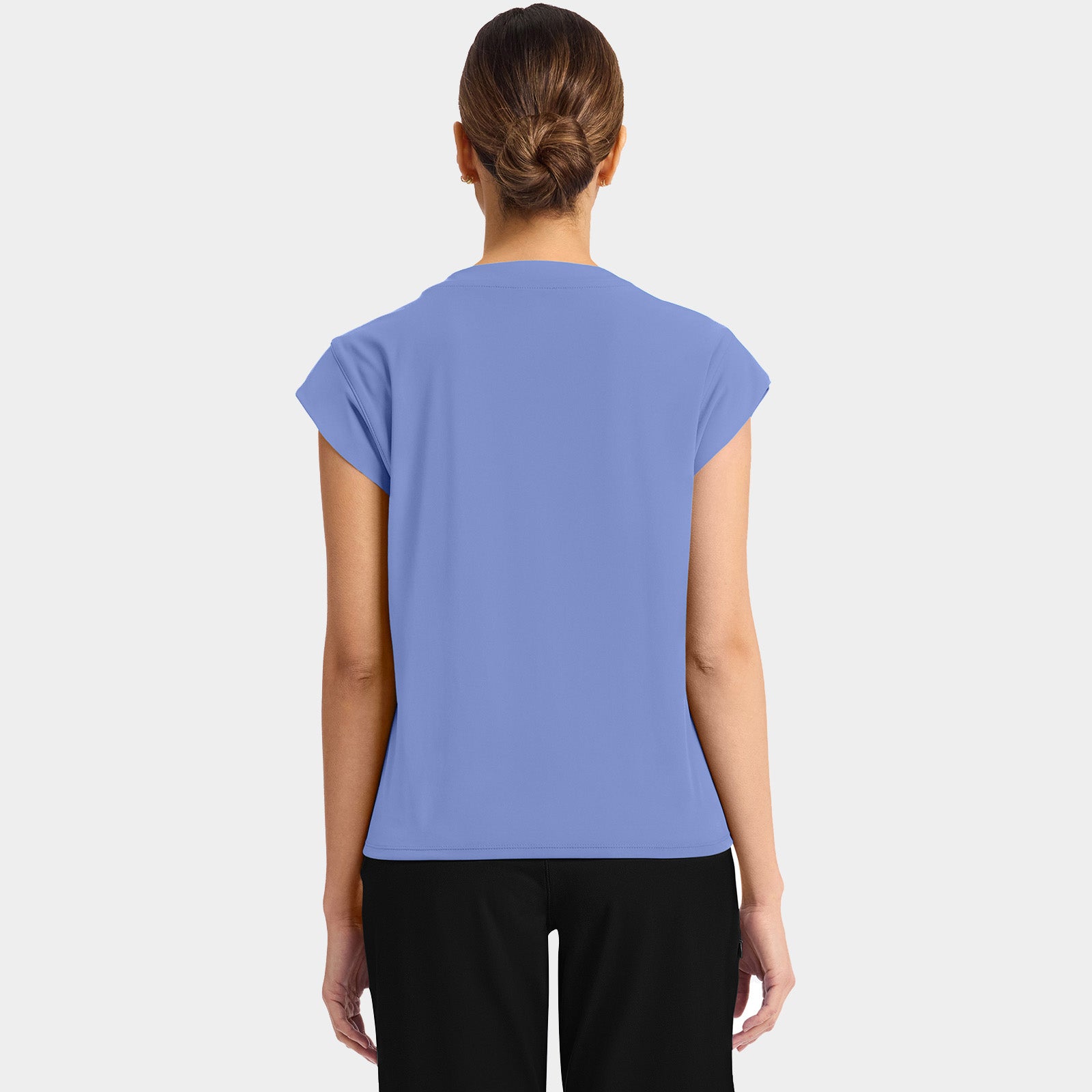 Women’s Tuck-In Crew Neck Scrub Top | CK936