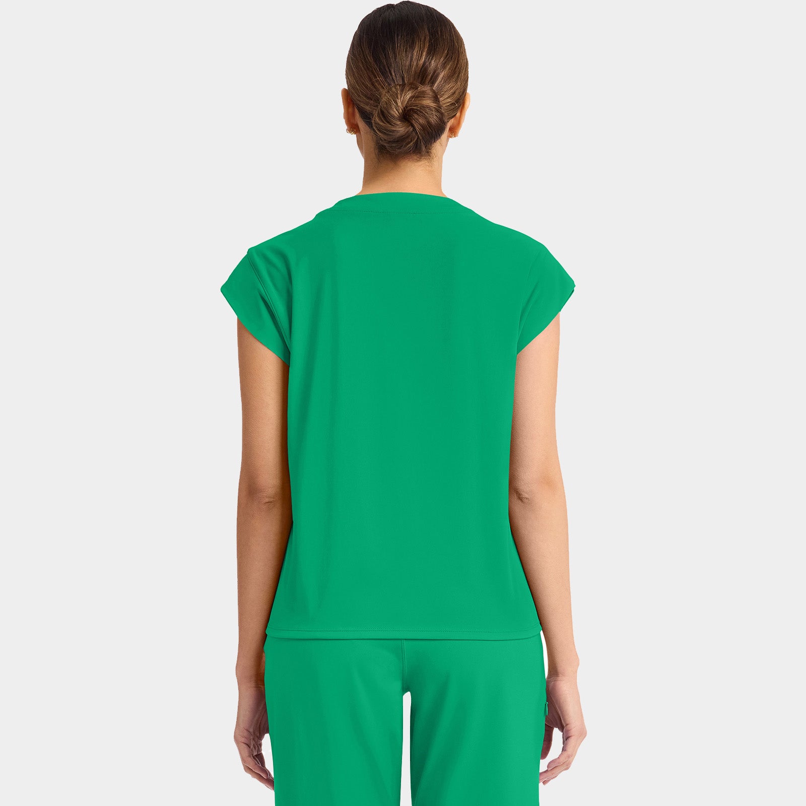 Women’s Tuck-In Crew Neck Scrub Top | CK936