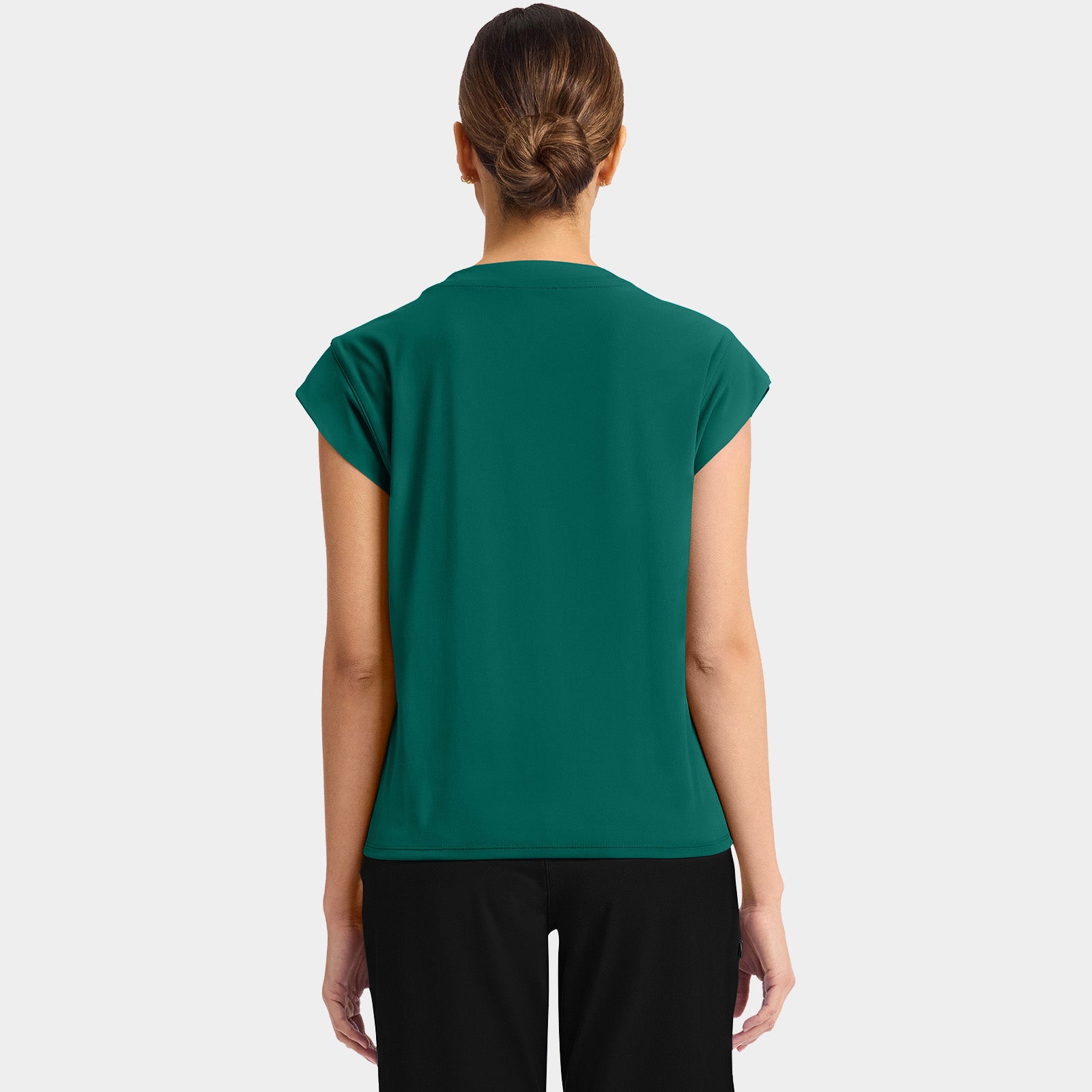 Women’s Tuck-In Crew Neck Scrub Top | CK936