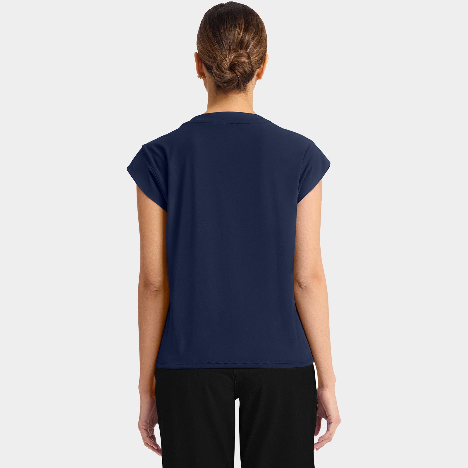 Women’s Tuck-In Crew Neck Scrub Top | CK936