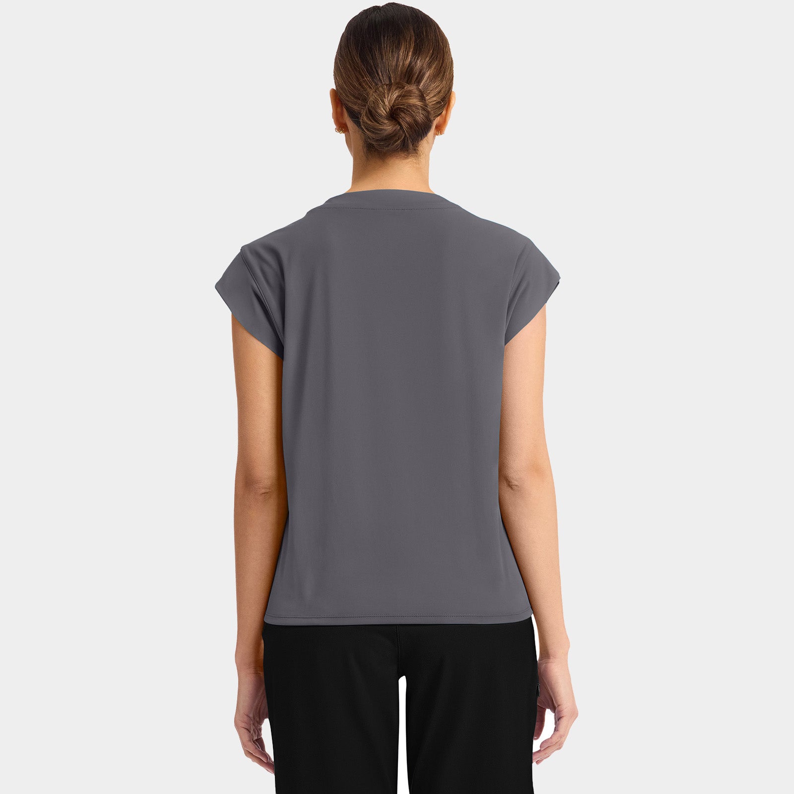 Women’s Tuck-In Crew Neck Scrub Top | CK936