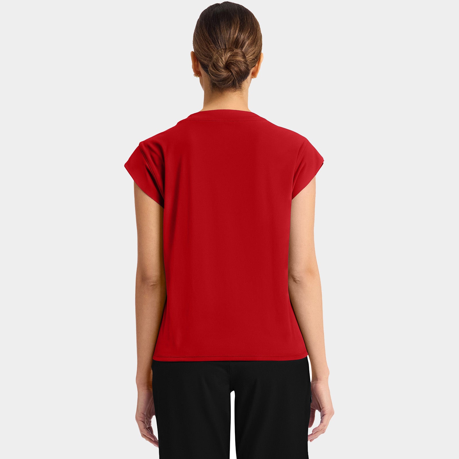 Women’s Tuck-In Crew Neck Scrub Top | CK936