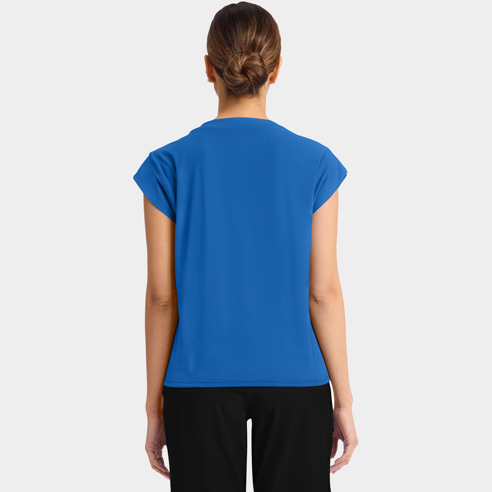 Women’s Tuck-In Crew Neck Scrub Top | CK936