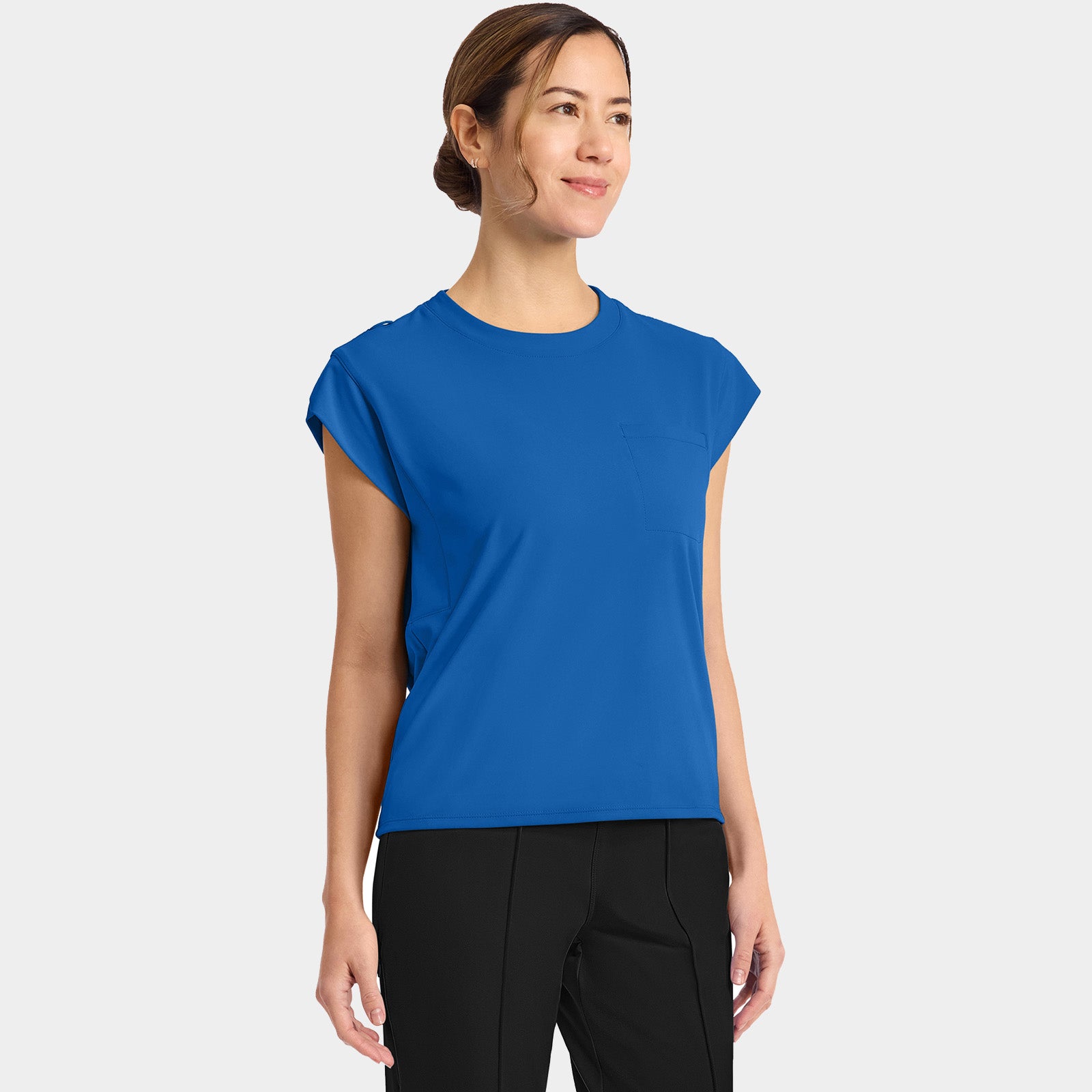 Women’s Tuck-In Crew Neck Scrub Top | CK936