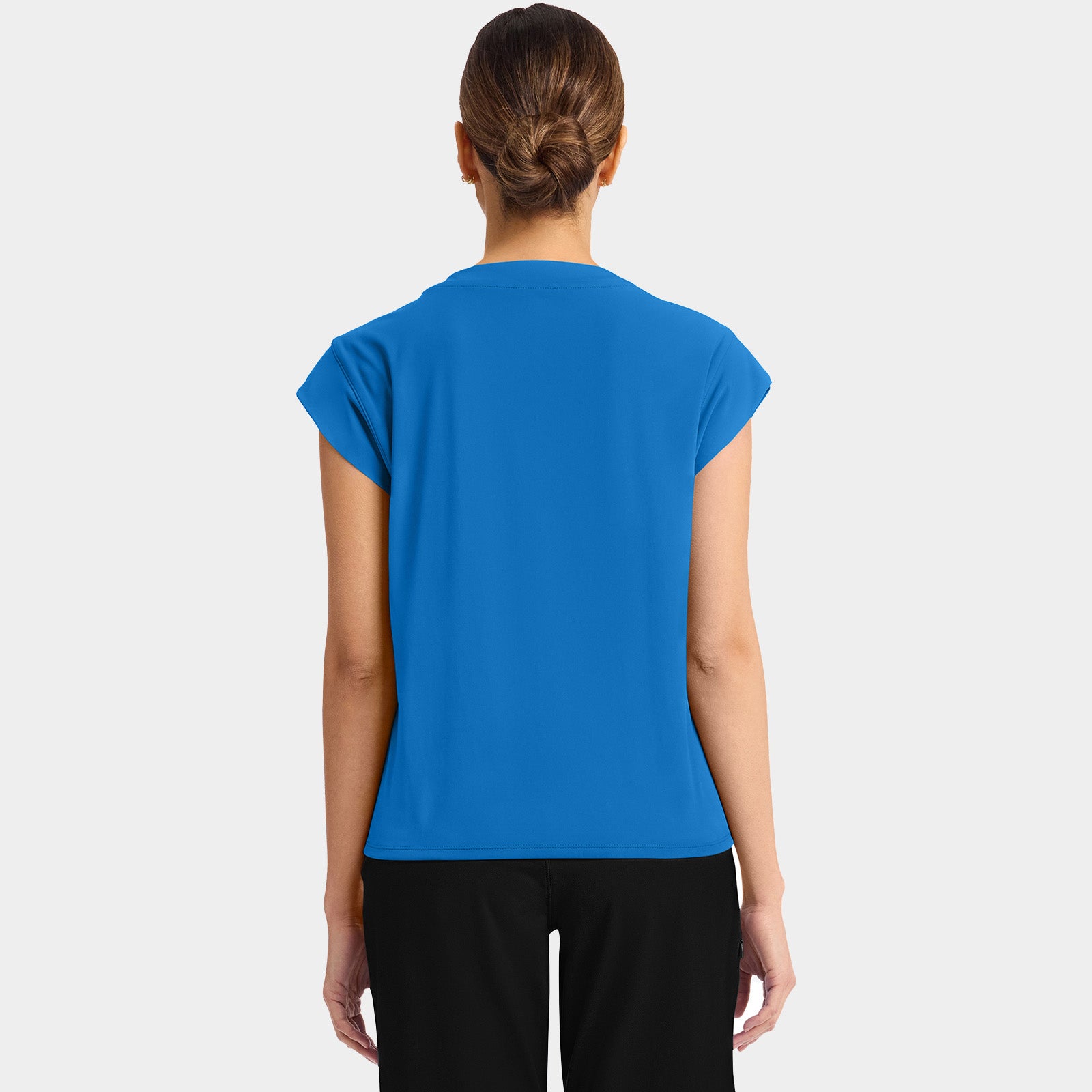 Women’s Tuck-In Crew Neck Scrub Top | CK936