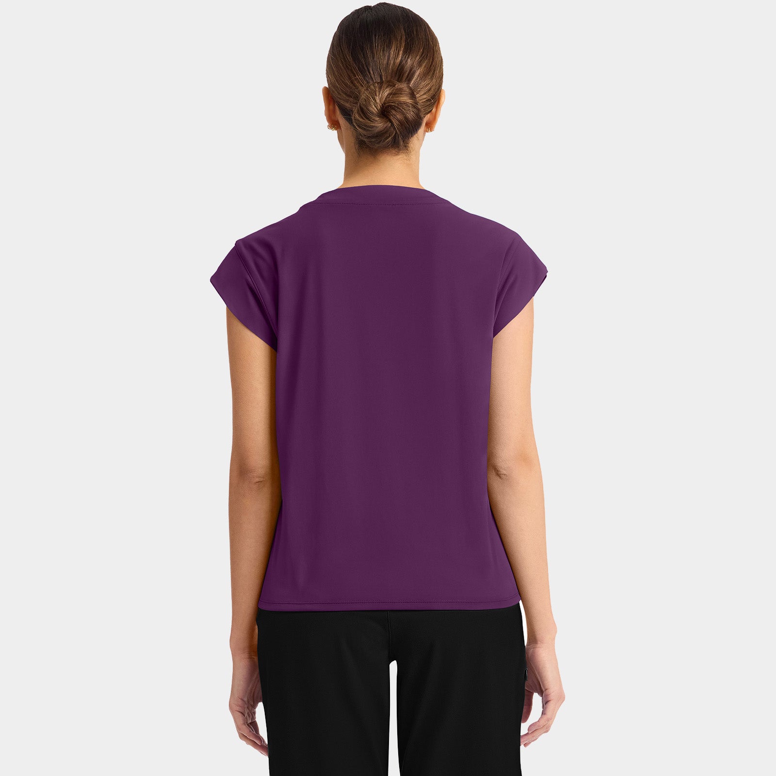 Women’s Tuck-In Crew Neck Scrub Top | CK936