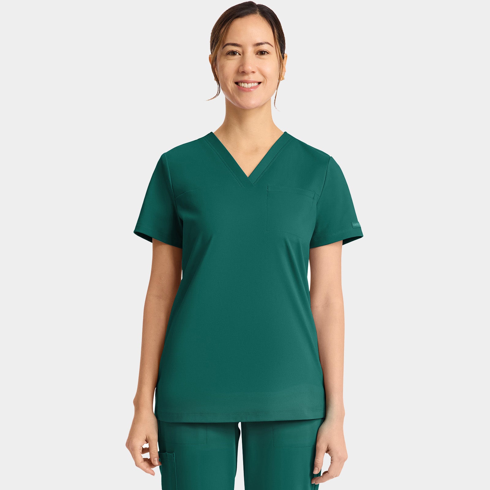 Women’s Tuck-In V-Neck Scrub Top | CK963