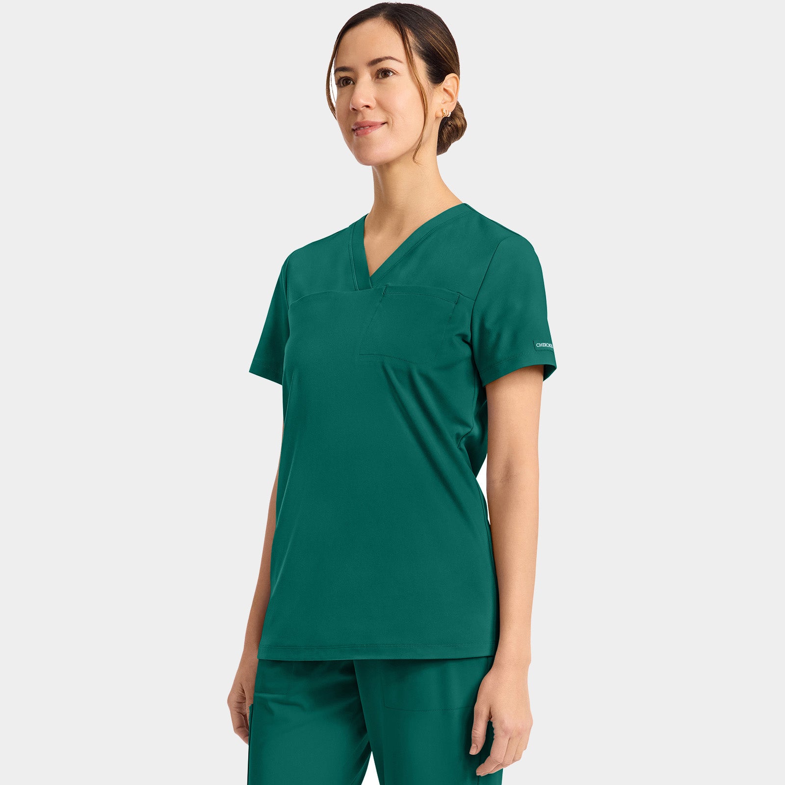 Women’s Tuck-In V-Neck Scrub Top | CK963