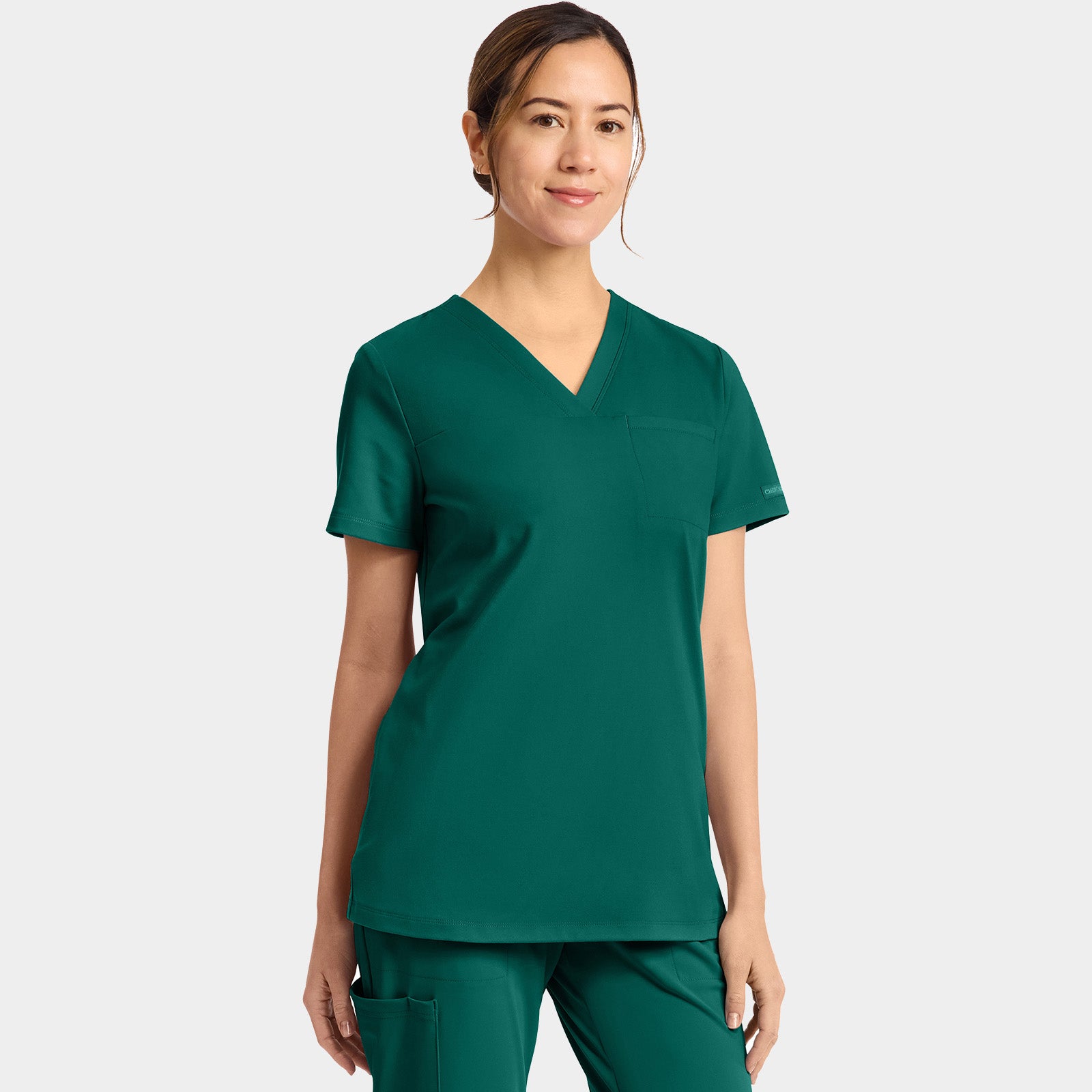 Women’s Tuck-In V-Neck Scrub Top | CK963