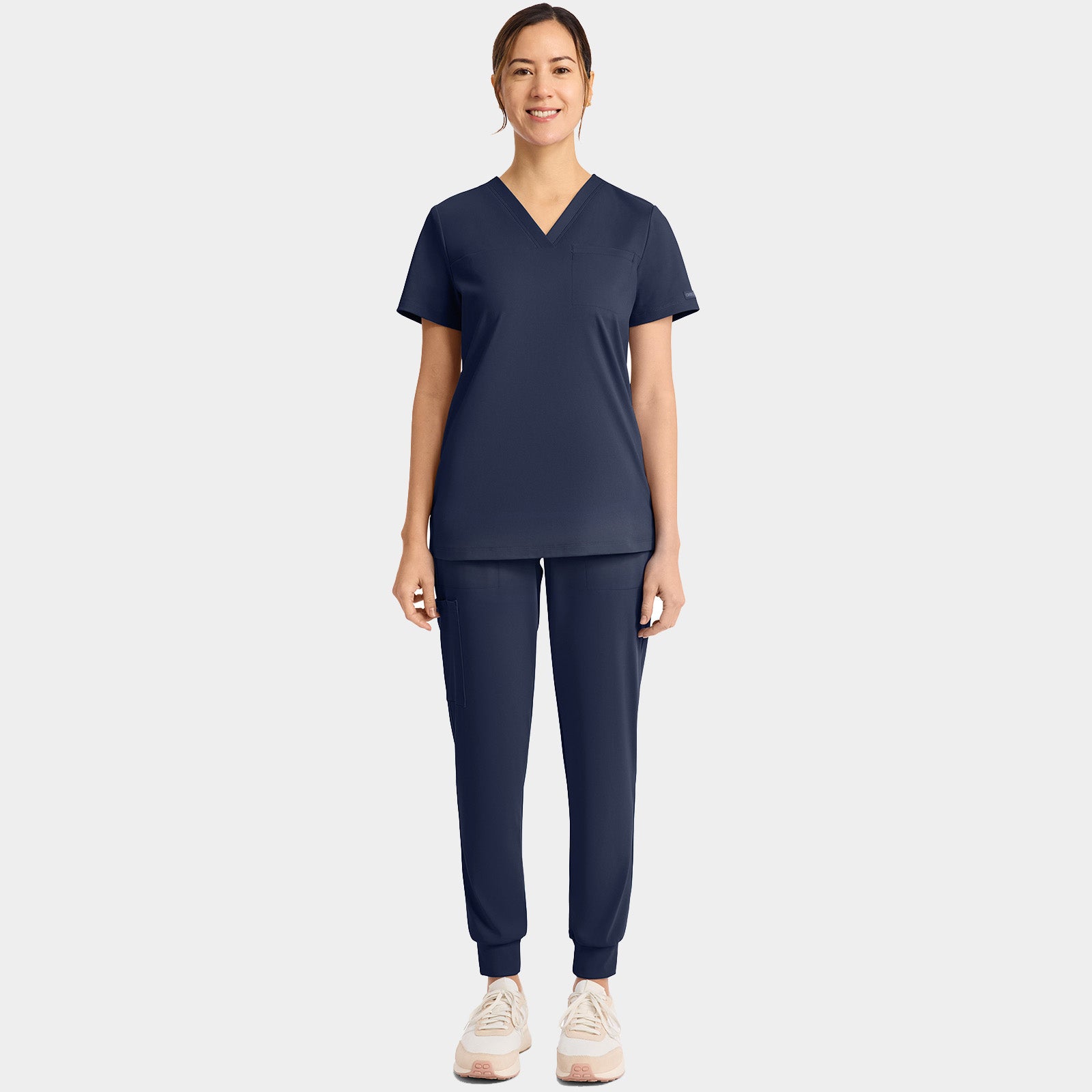 Women’s Tuck-In V-Neck Scrub Top | CK963