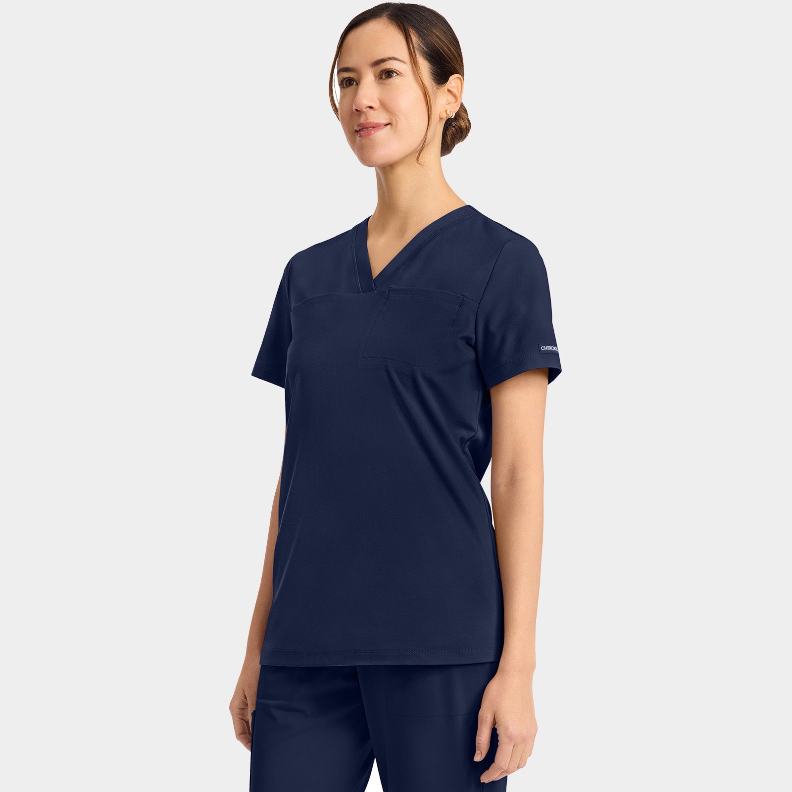Women’s Tuck-In V-Neck Scrub Top | CK963