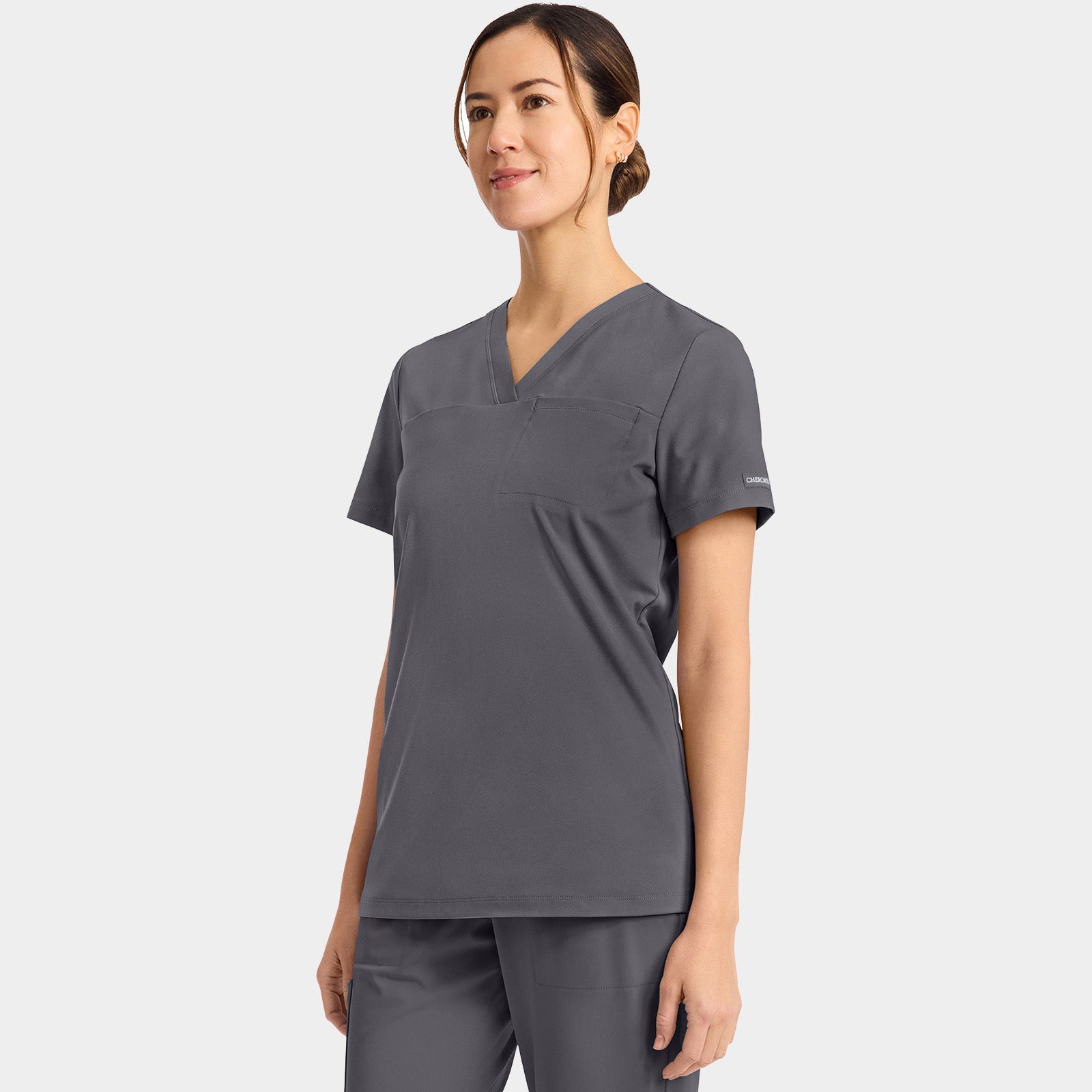 Women’s Tuck-In V-Neck Scrub Top | CK963