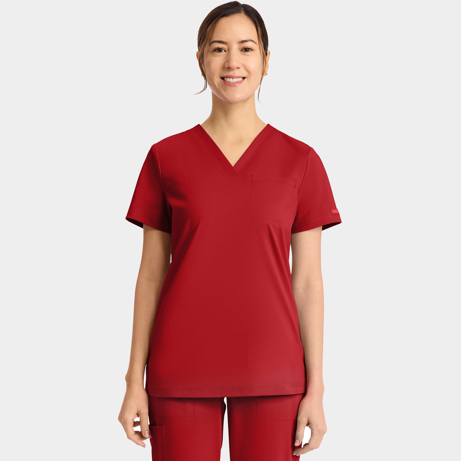 Women’s Tuck-In V-Neck Scrub Top | CK963