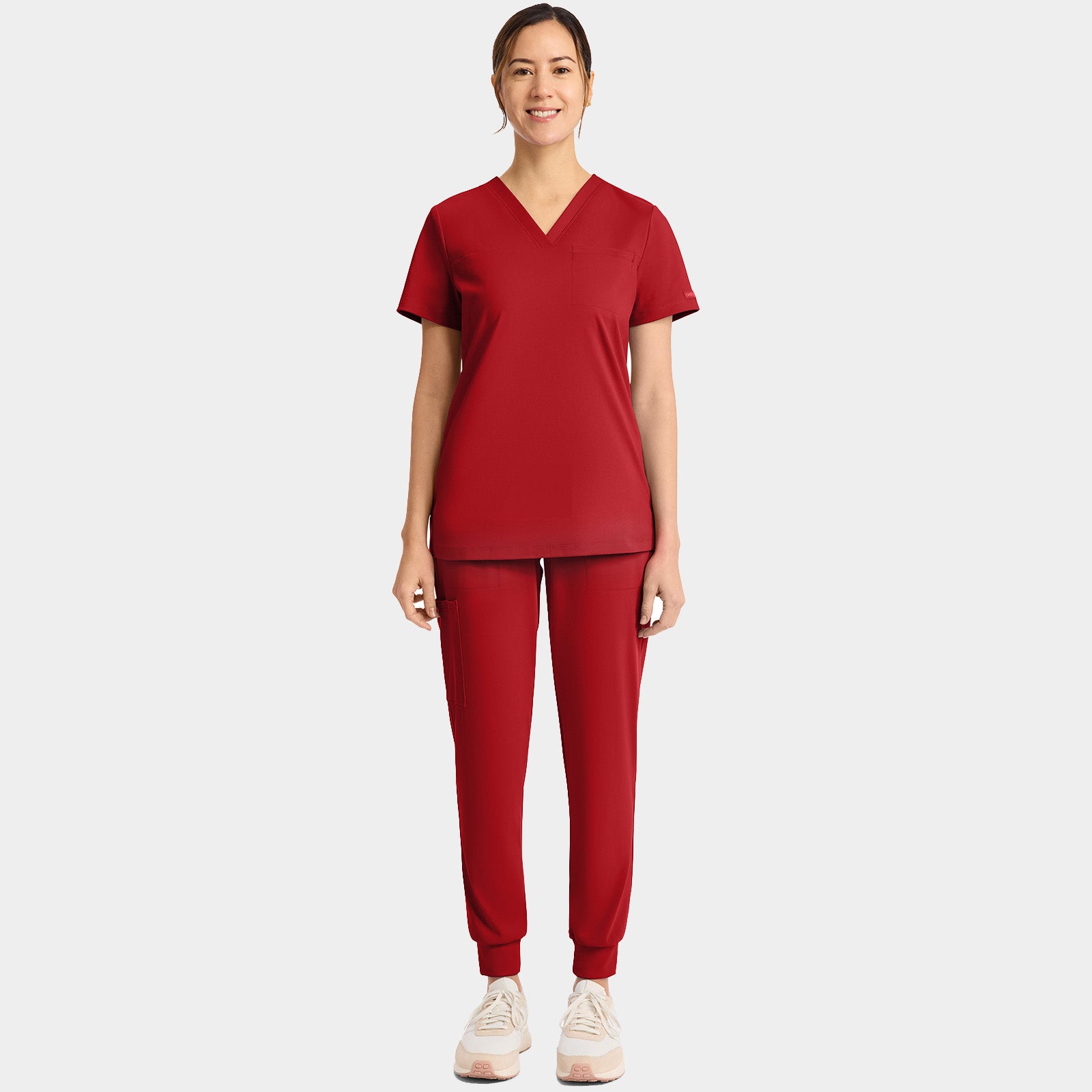 Women’s Tuck-In V-Neck Scrub Top | CK963