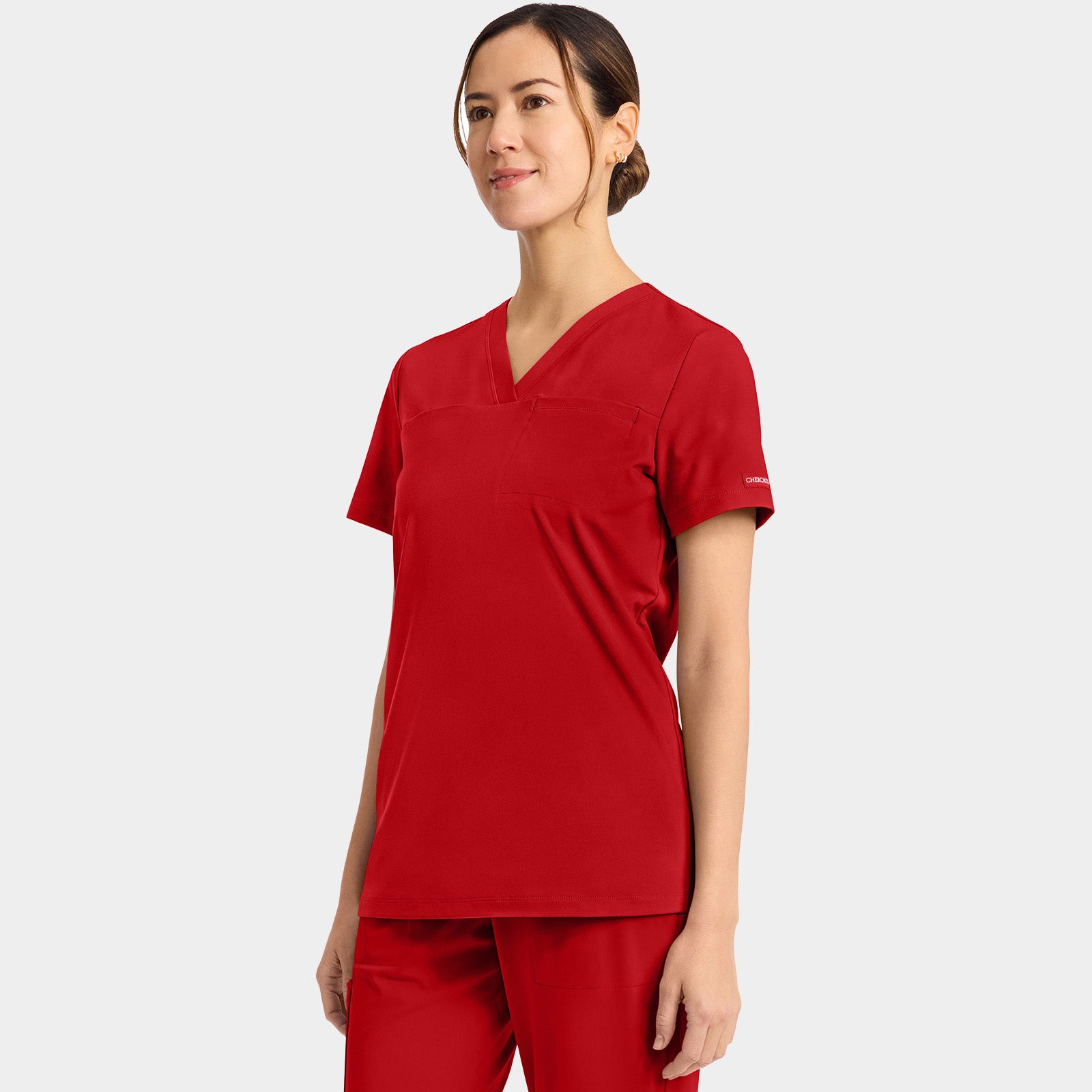 Women’s Tuck-In V-Neck Scrub Top | CK963