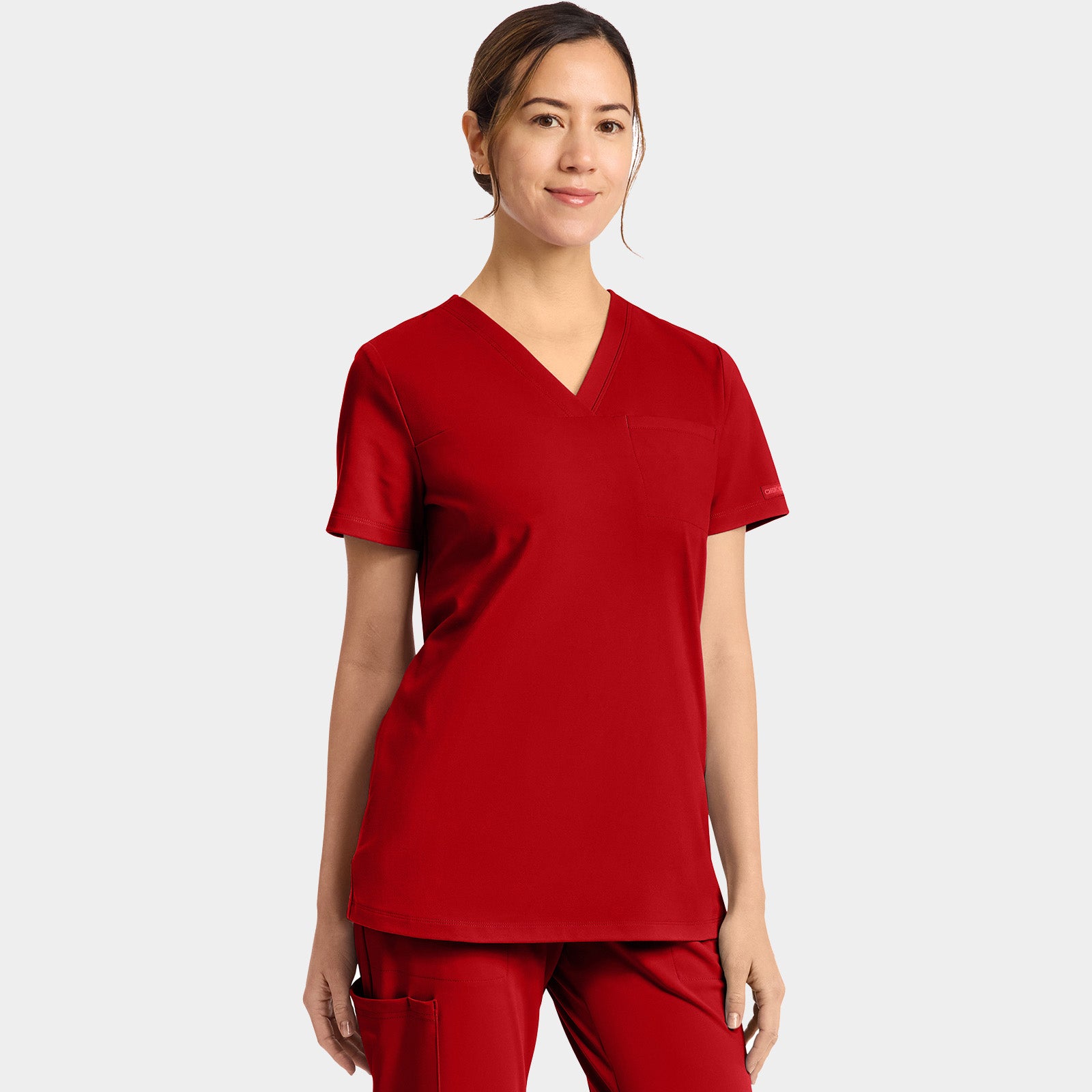 Women’s Tuck-In V-Neck Scrub Top | CK963