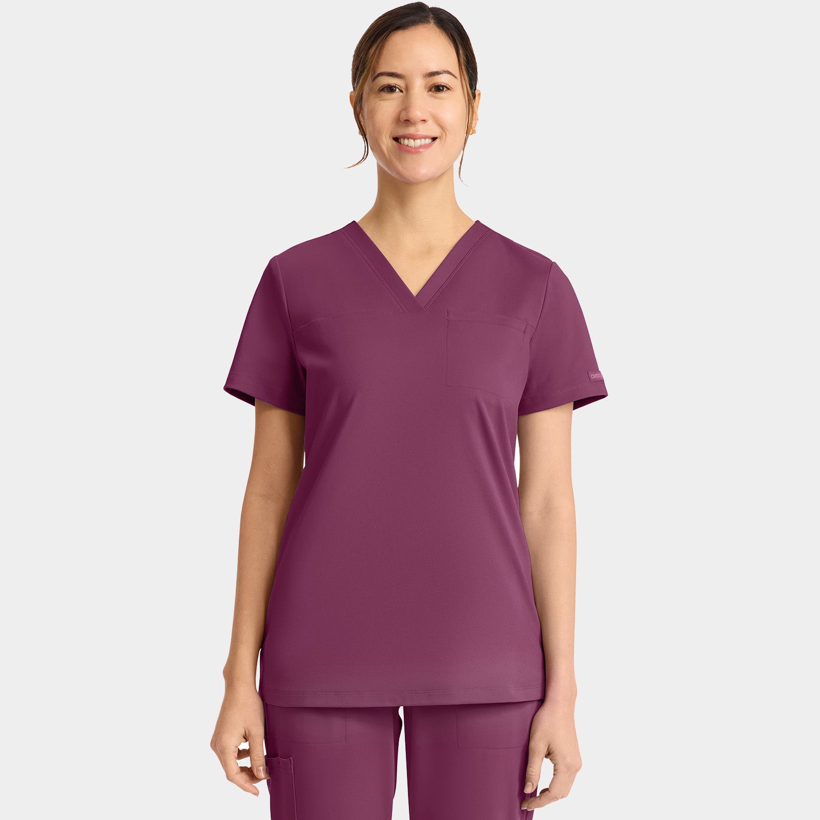 Women’s Tuck-In V-Neck Scrub Top | CK963
