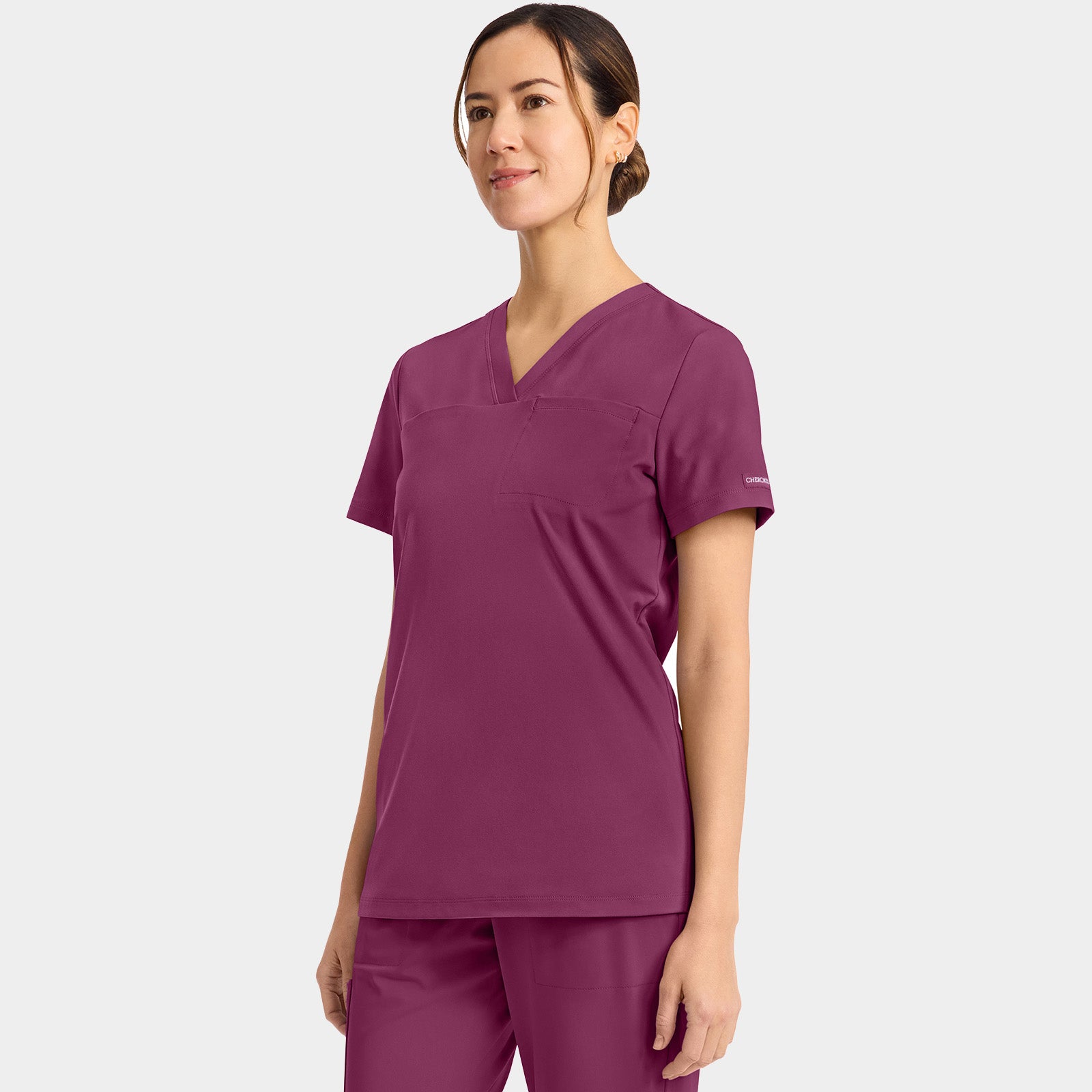 Women’s Tuck-In V-Neck Scrub Top | CK963