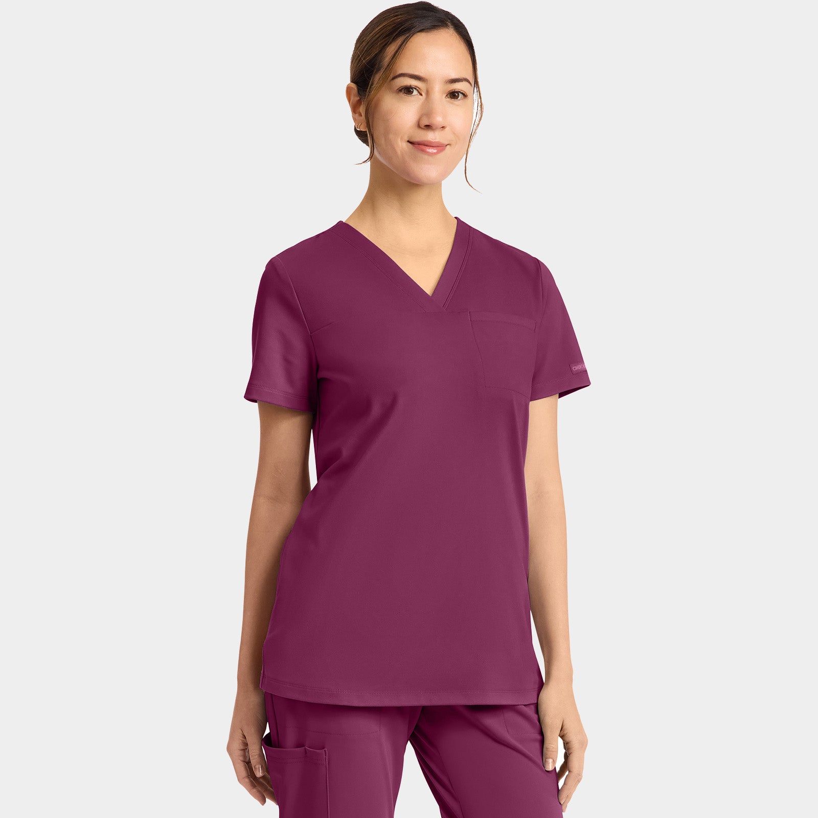 Women’s Tuck-In V-Neck Scrub Top | CK963