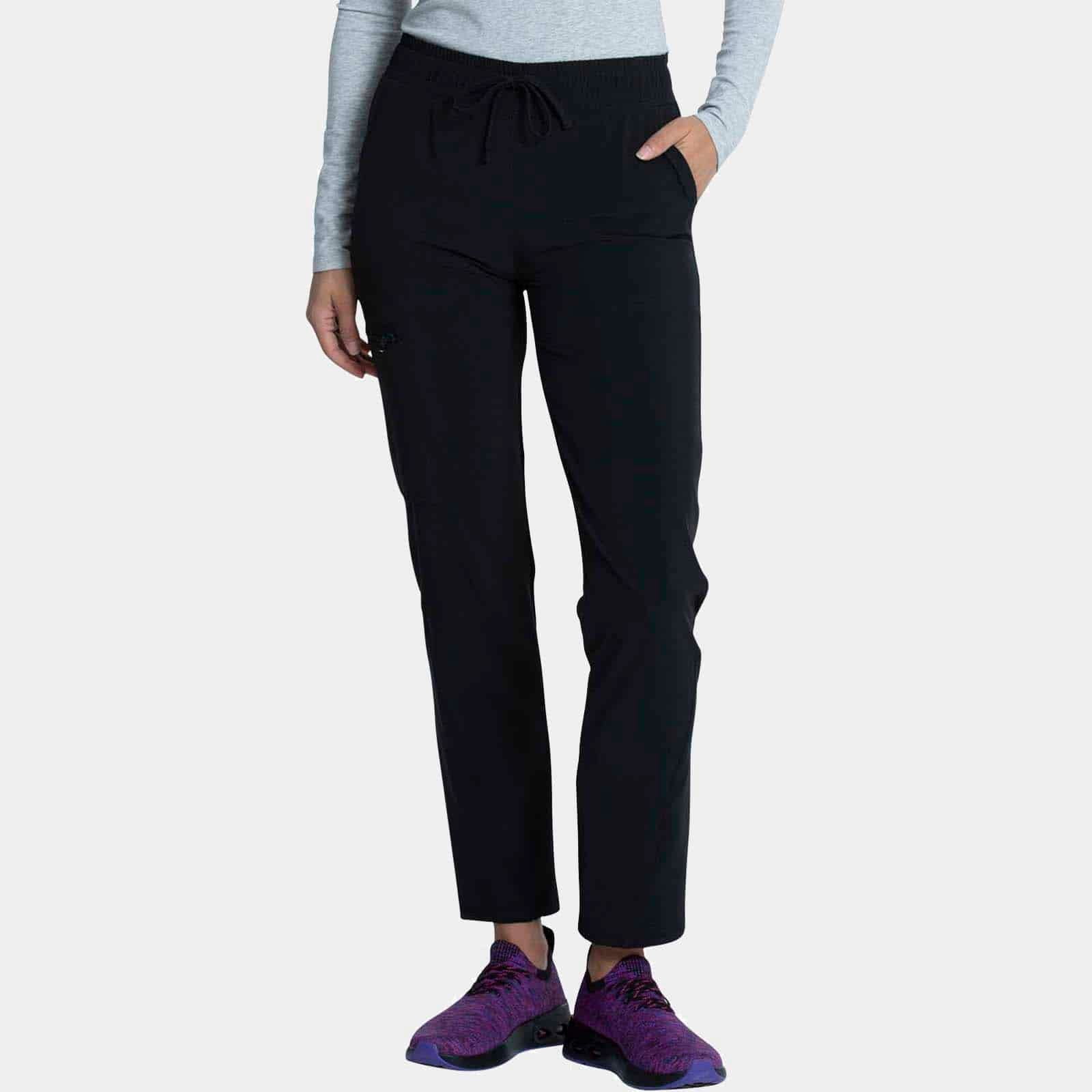 Mid Rise Tapered Leg Drawstring Pant Tall Length | CKA184T
