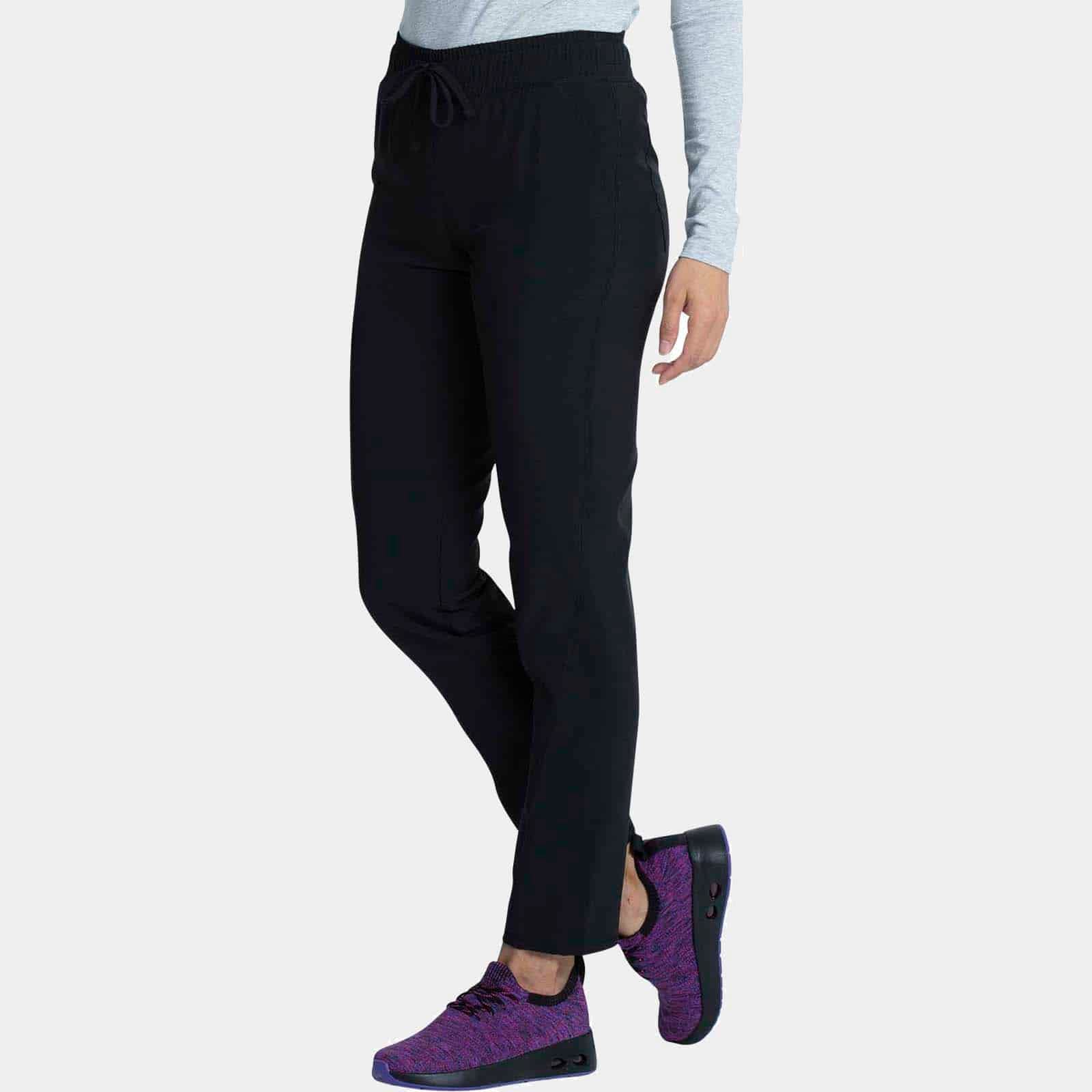 Mid Rise Tapered Leg Drawstring Pant Regular Length | CKA184