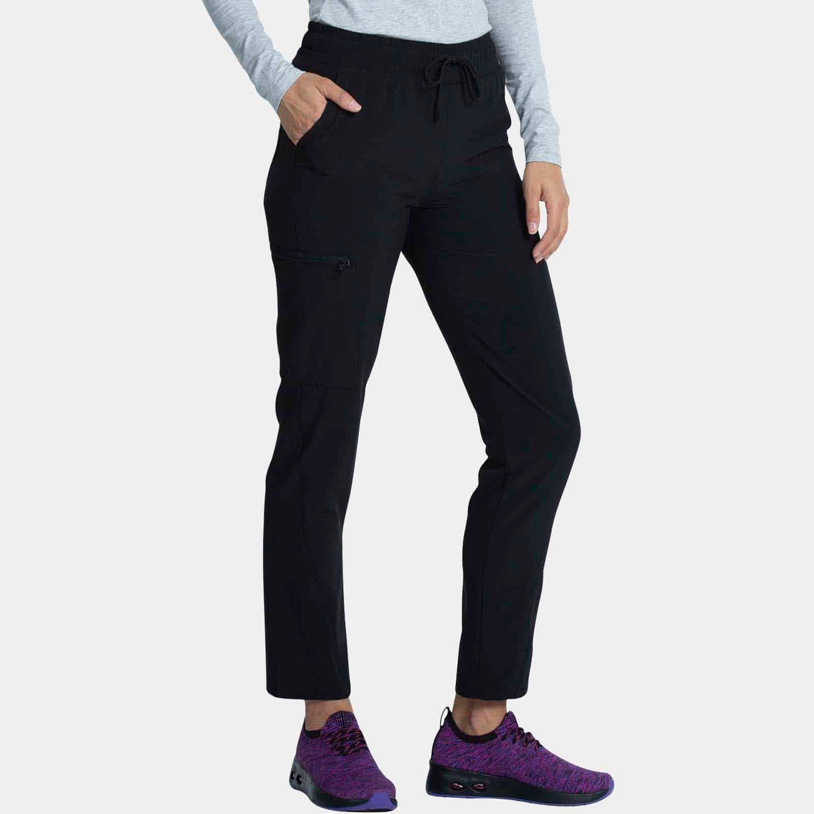 Mid Rise Tapered Leg Drawstring Pant Regular Length | CKA184