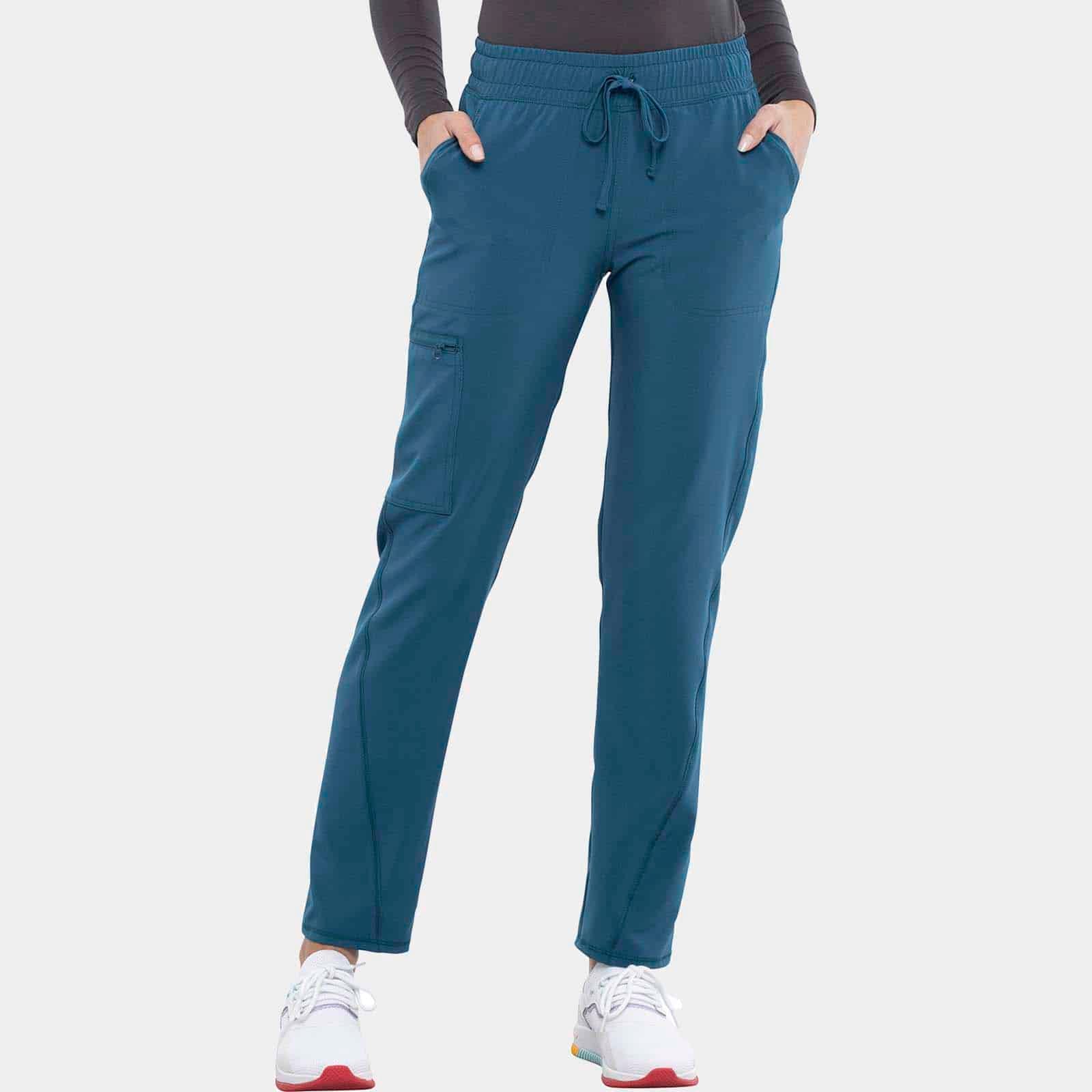 Mid Rise Tapered Leg Drawstring Pant Petite Length | CKA184P