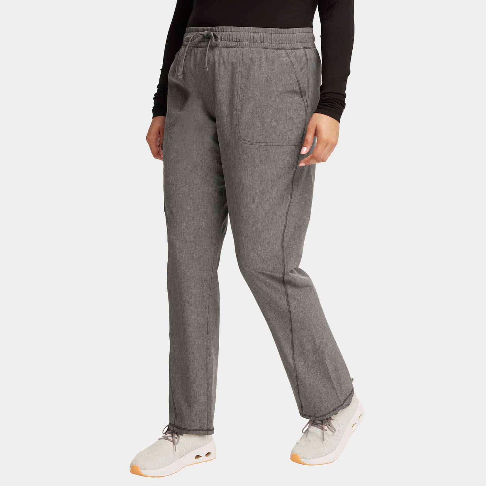 Mid Rise Tapered Leg Drawstring Pant Regular Length | CKA184