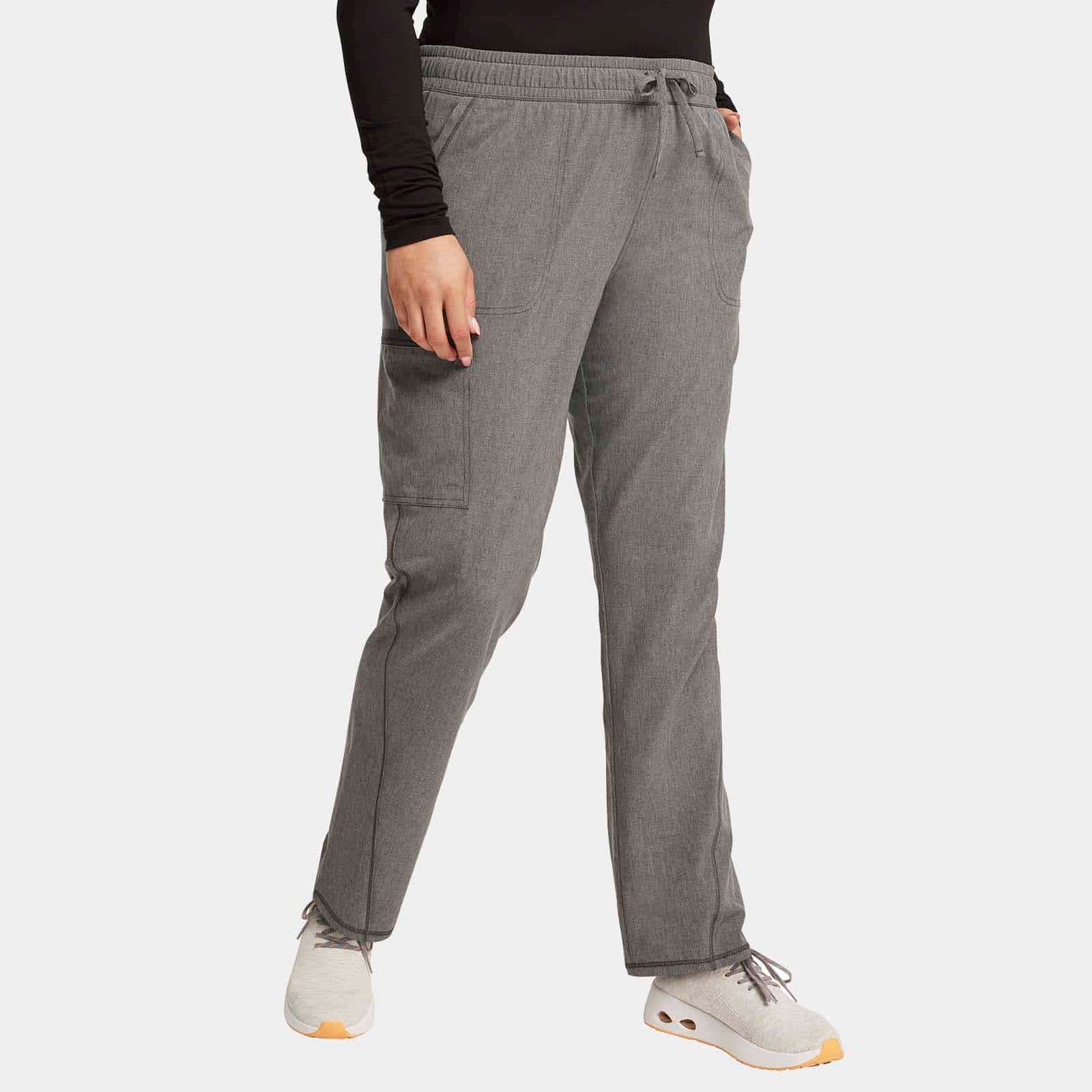 Mid Rise Tapered Leg Drawstring Pant Regular Length | CKA184