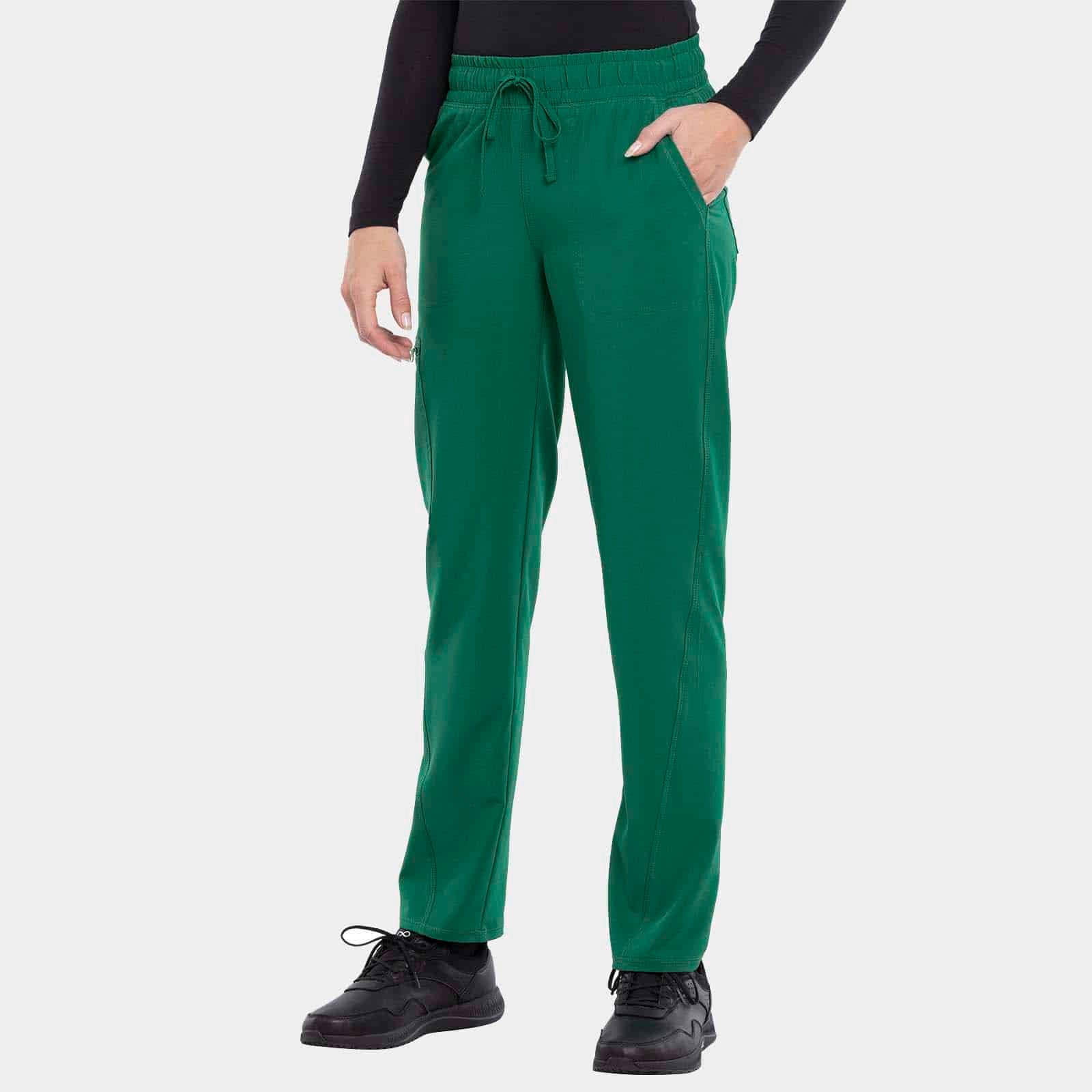 Mid Rise Tapered Leg Drawstring Pant Regular Length | CKA184