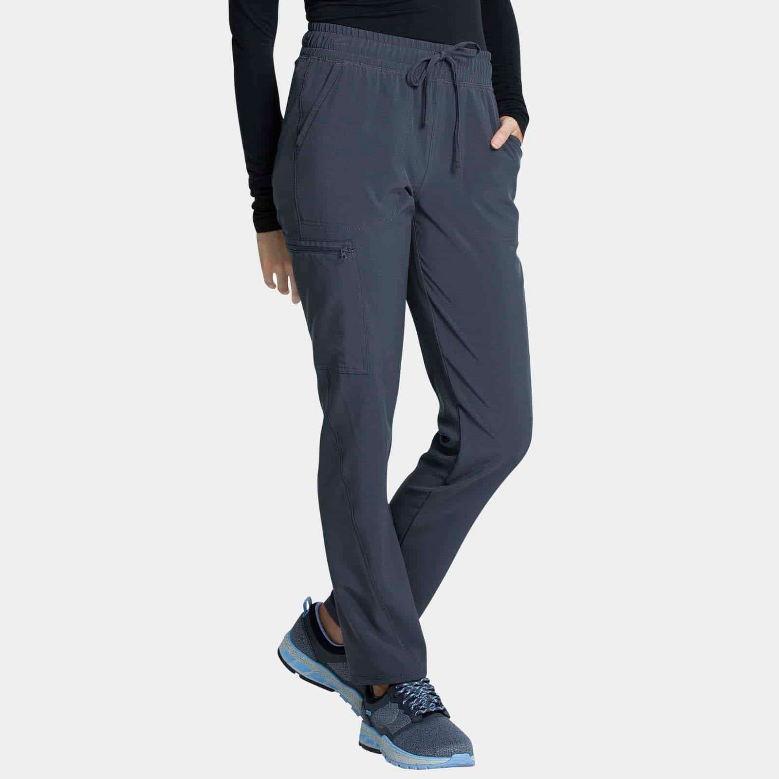Mid Rise Tapered Leg Drawstring Pant Regular Length | CKA184