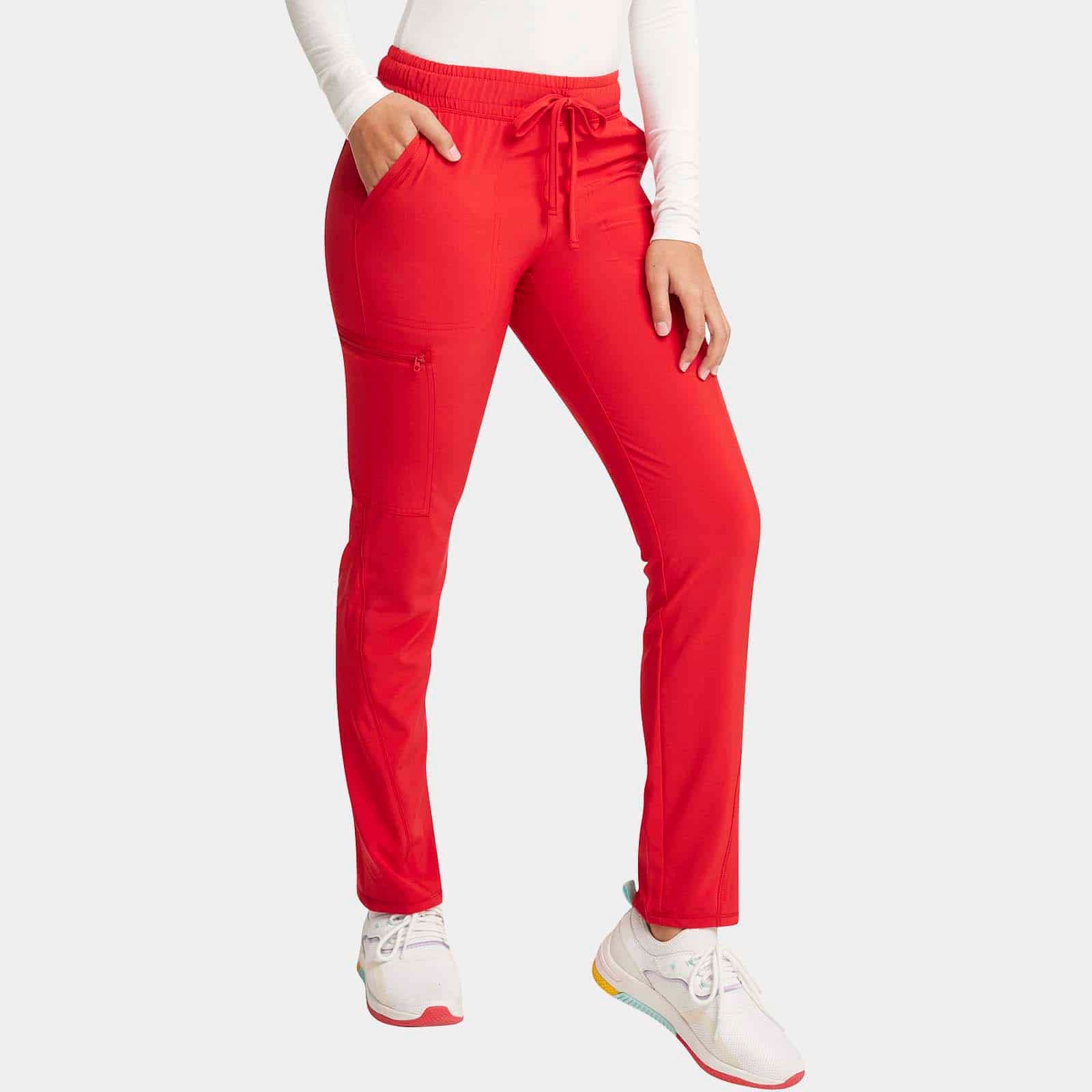 Mid Rise Tapered Leg Drawstring Pant Regular Length | CKA184