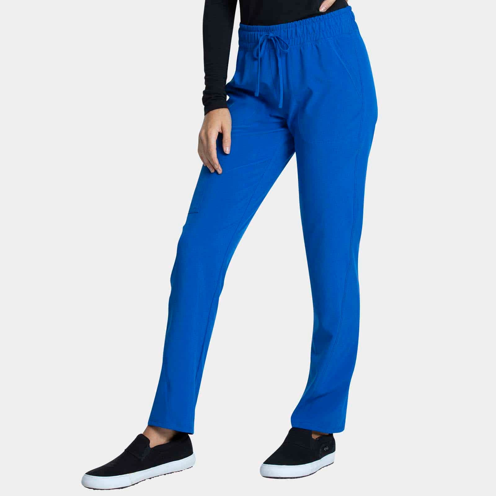 Mid Rise Tapered Leg Drawstring Pant Regular Length | CKA184