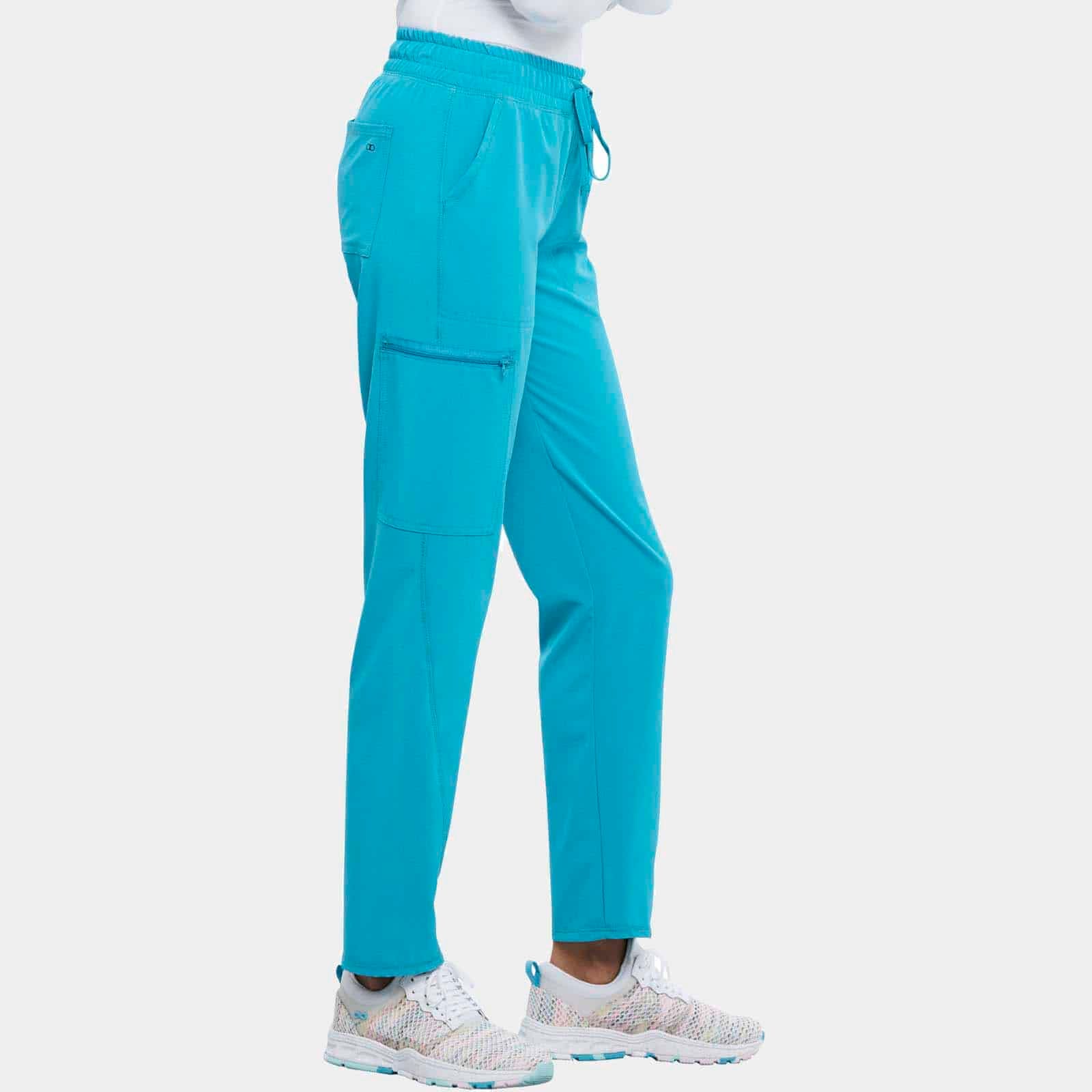 Mid Rise Tapered Leg Drawstring Pant Regular Length | CKA184