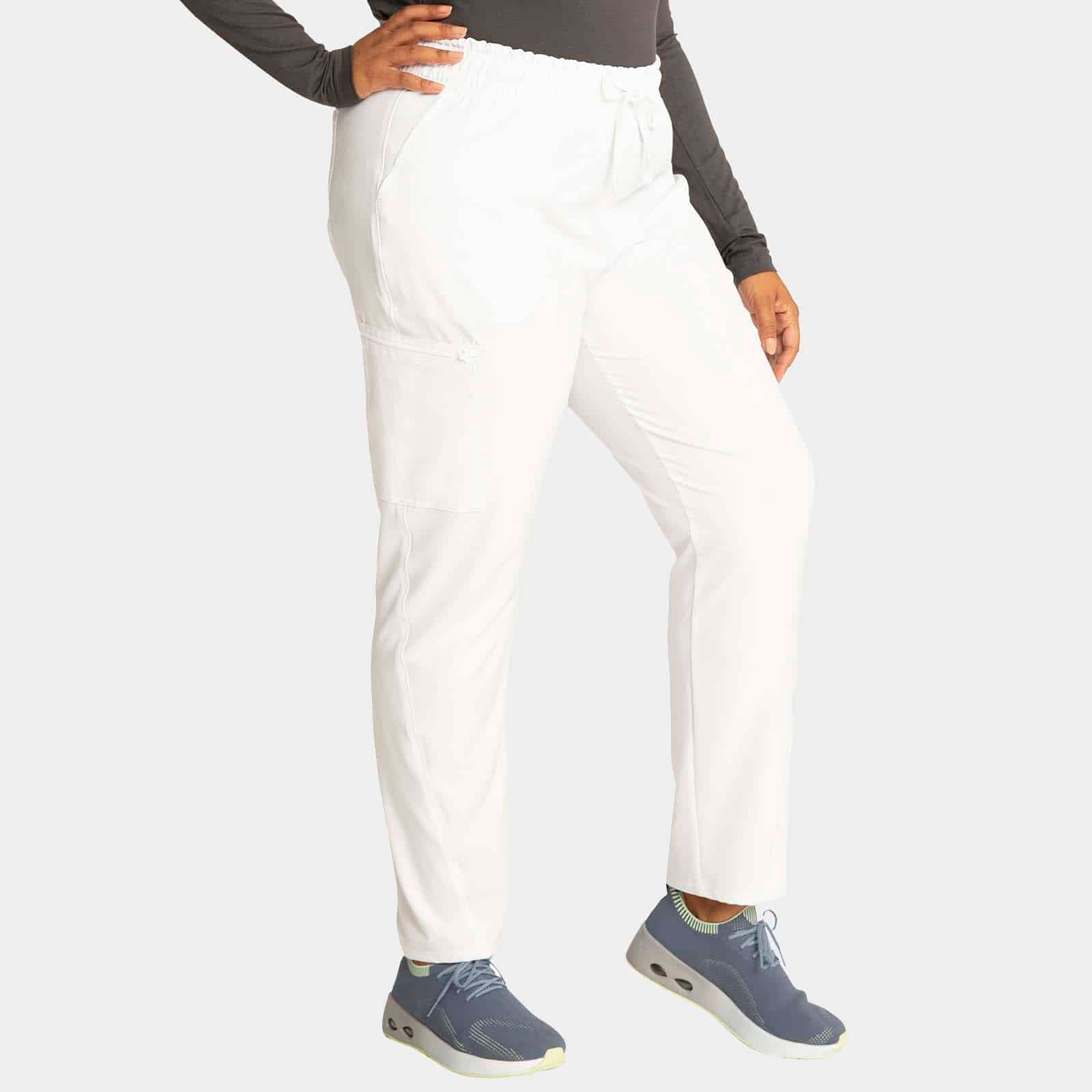 Mid Rise Tapered Leg Drawstring Pant Regular Length | CKA184