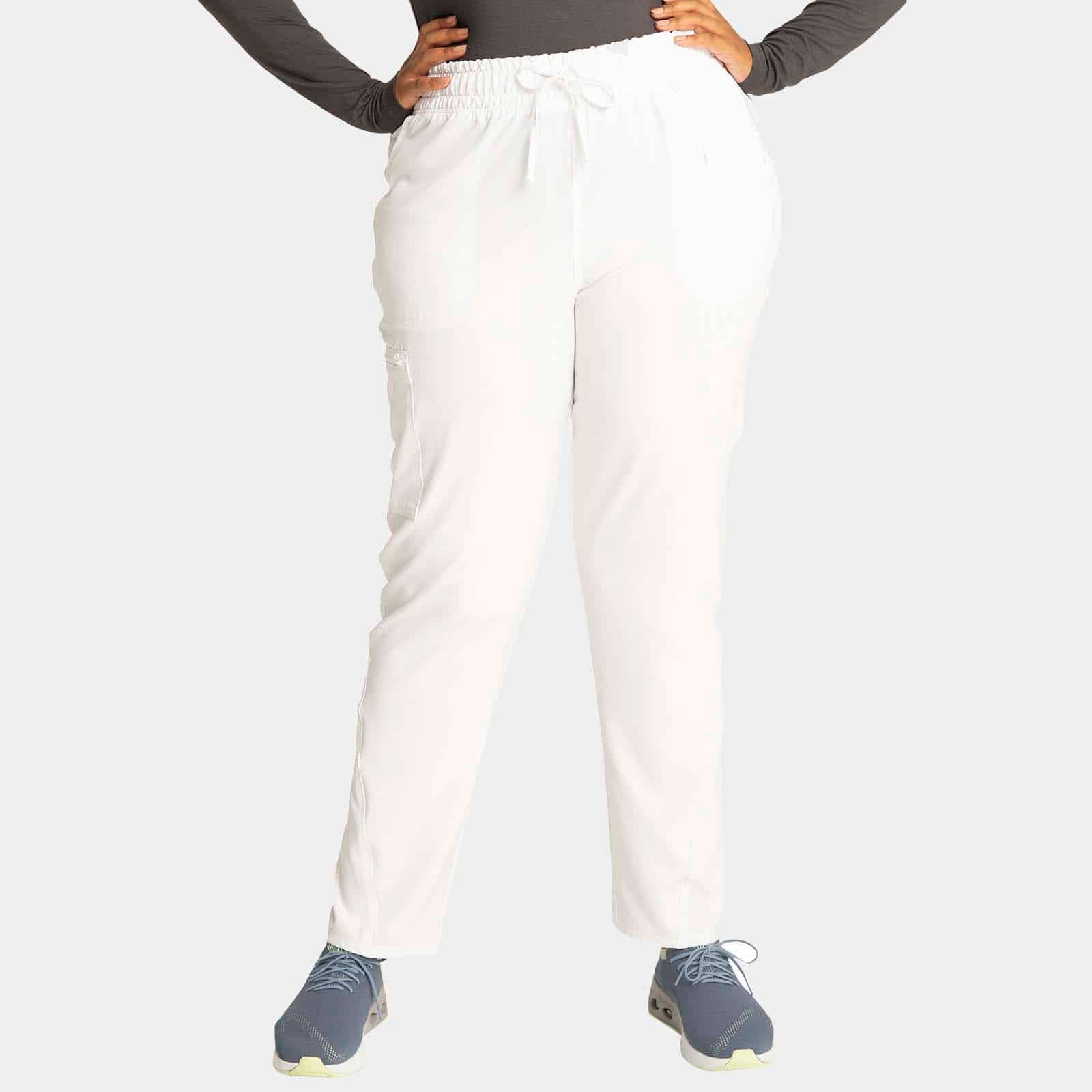 Mid Rise Tapered Leg Drawstring Pant Regular Length | CKA184