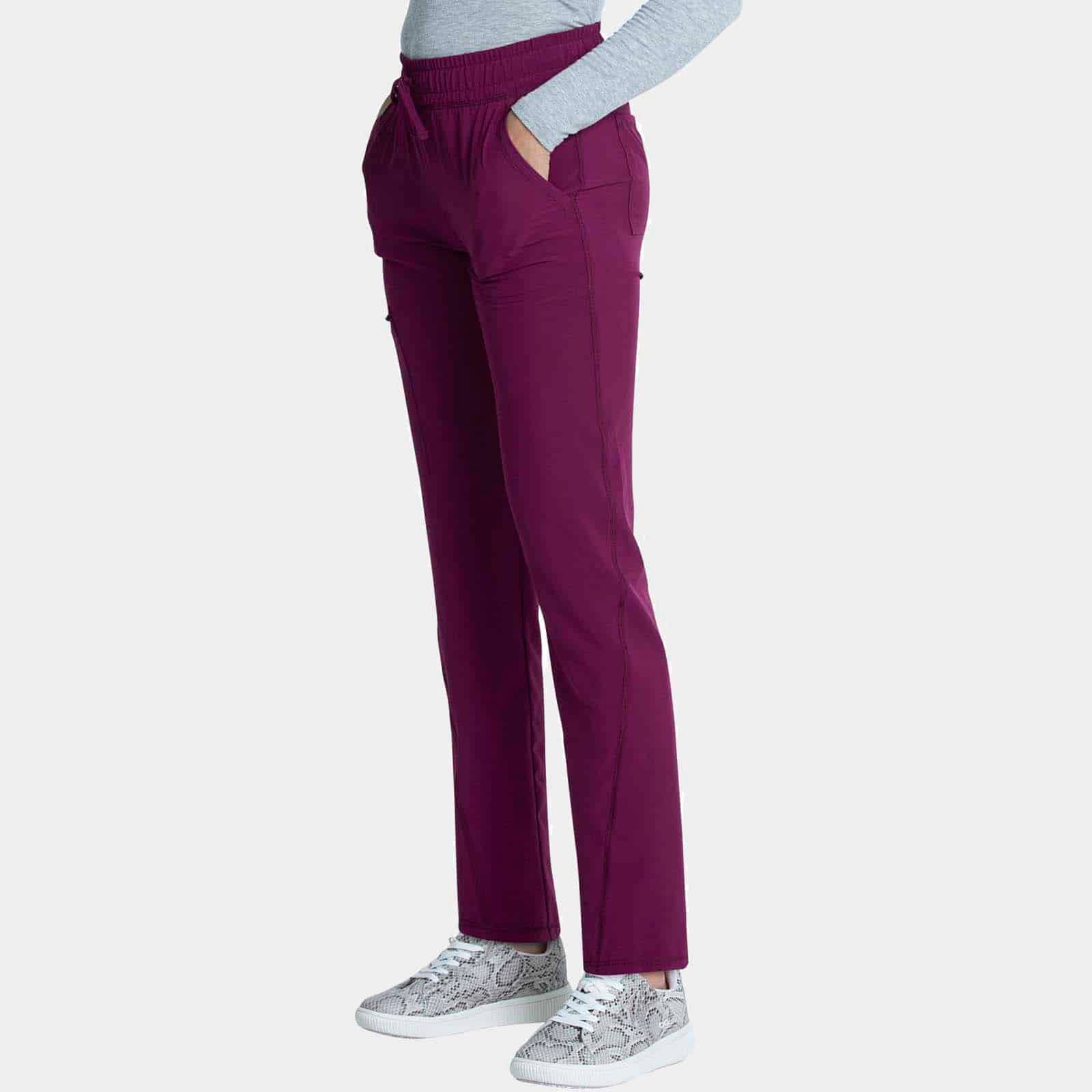 Mid Rise Tapered Leg Drawstring Pant Regular Length | CKA184