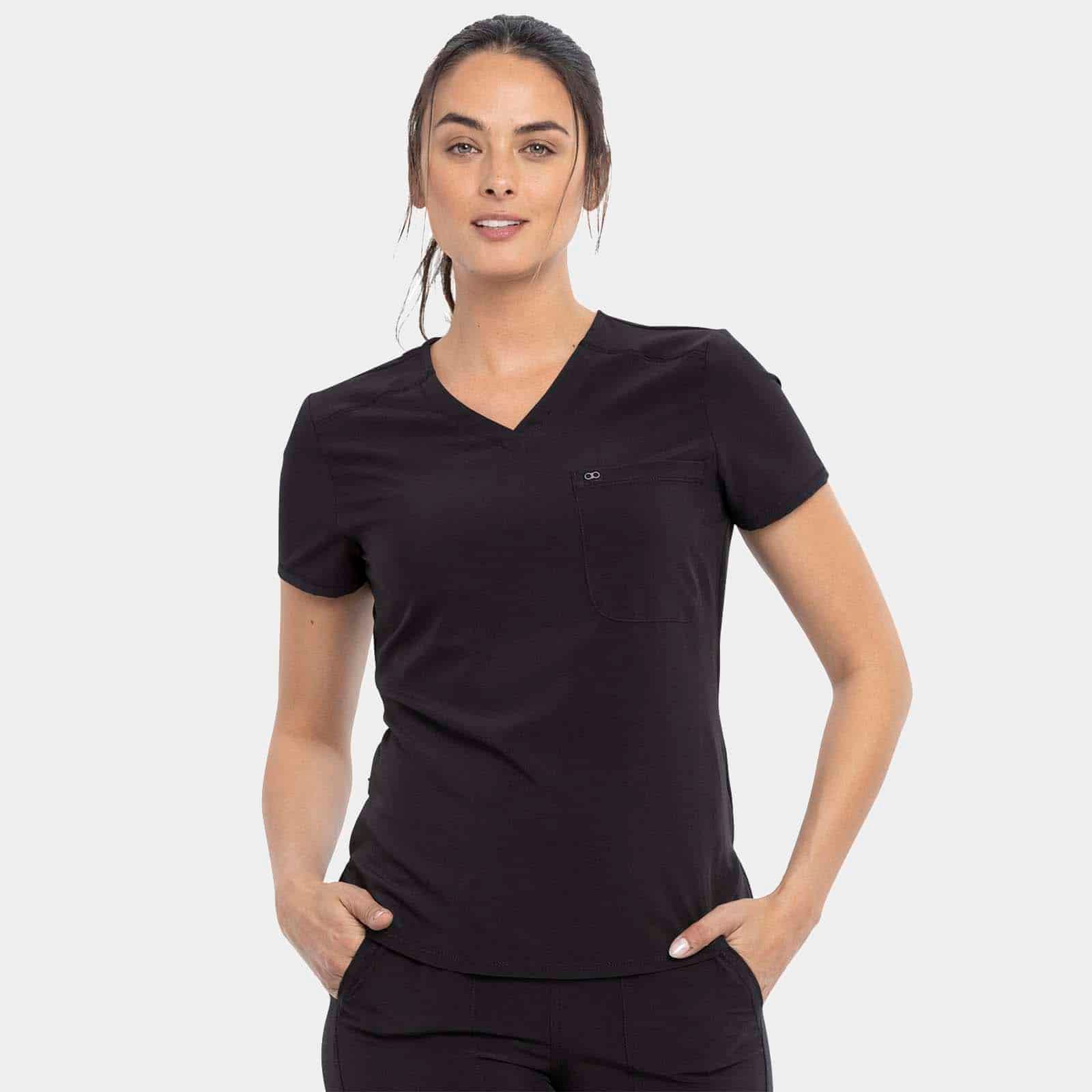Tuckable V-Neck Top | CKA690