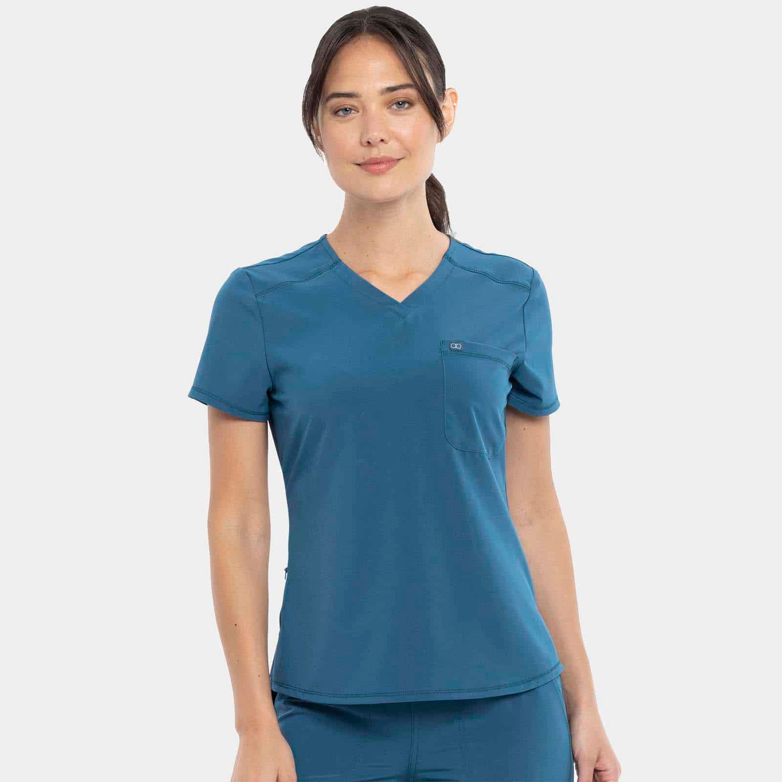 Tuckable V-Neck Top | CKA690