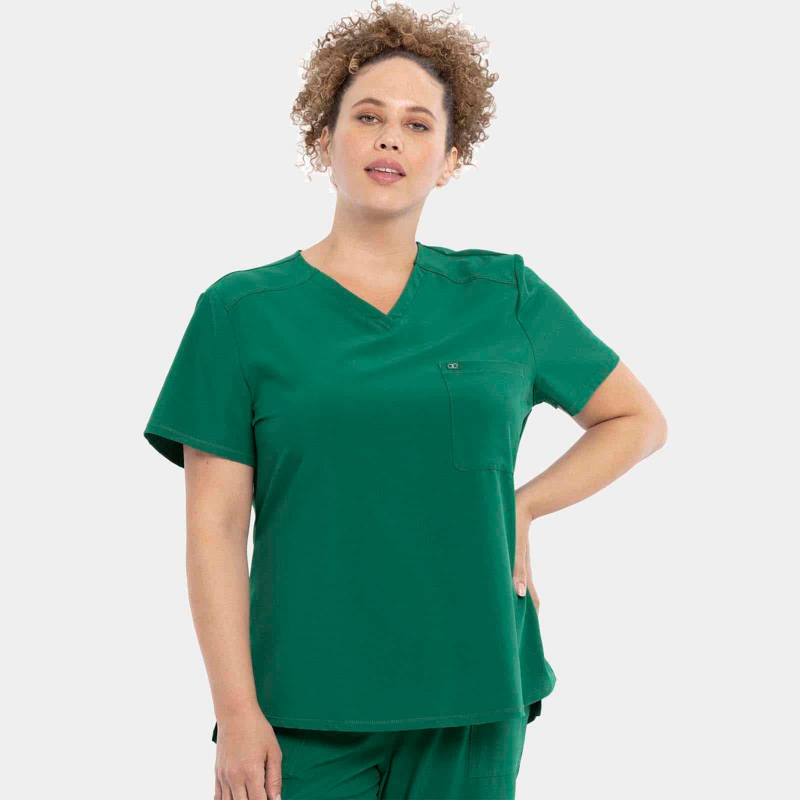 Tuckable V-Neck Top | CKA690