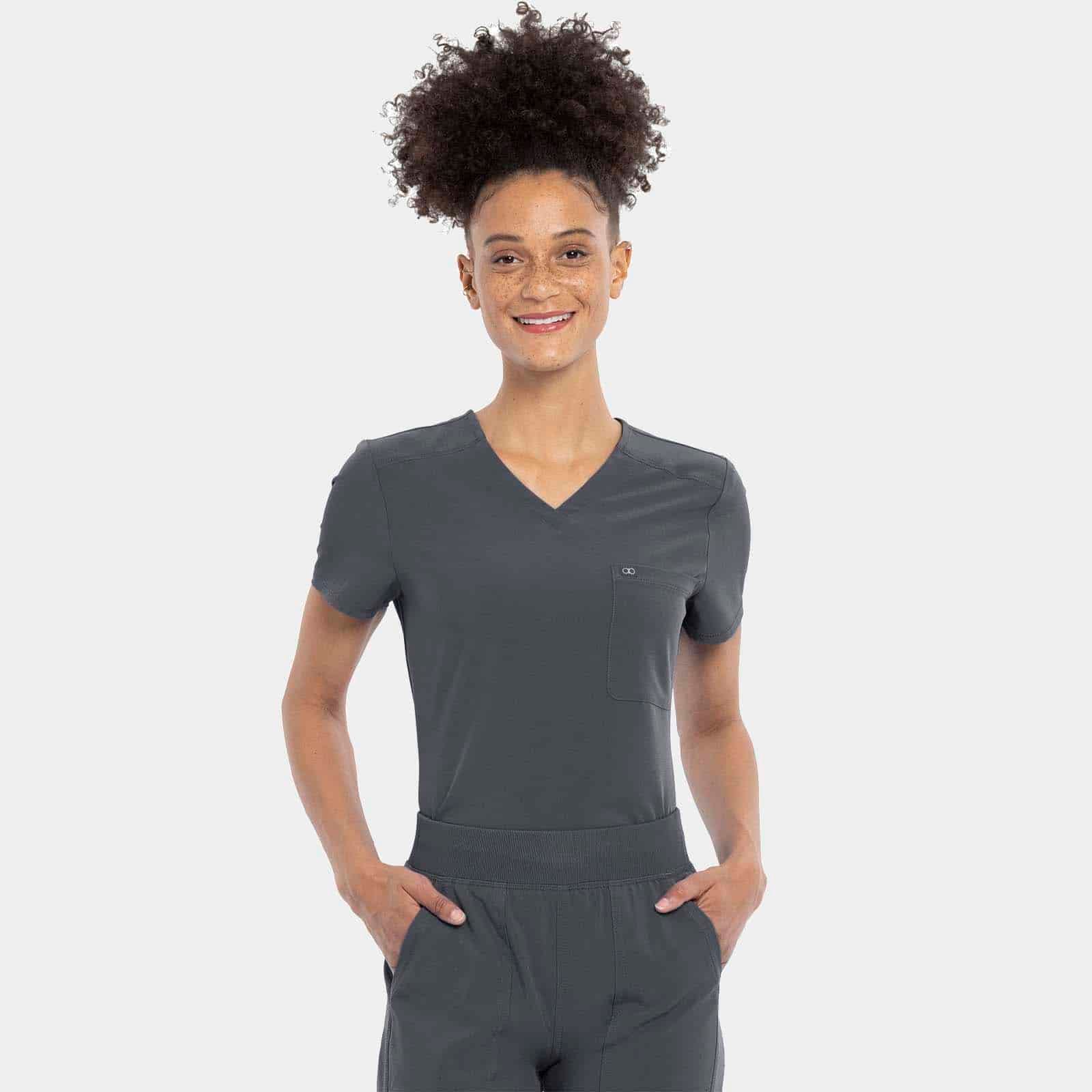 Tuckable V-Neck Top | CKA690