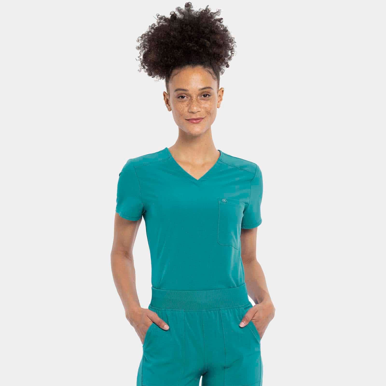 Tuckable V-Neck Top | CKA690